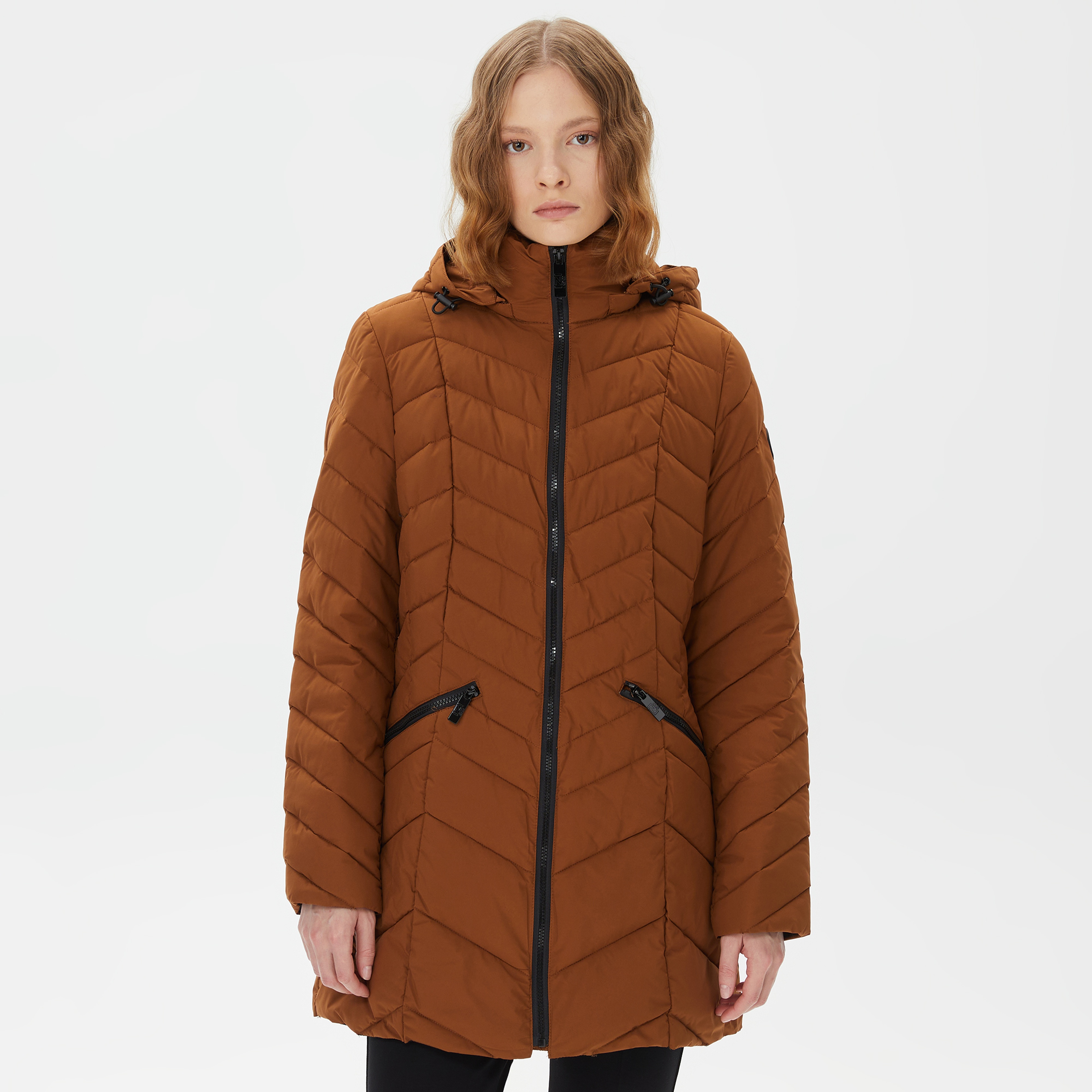 Nautica Kadın Kahverengi Mont