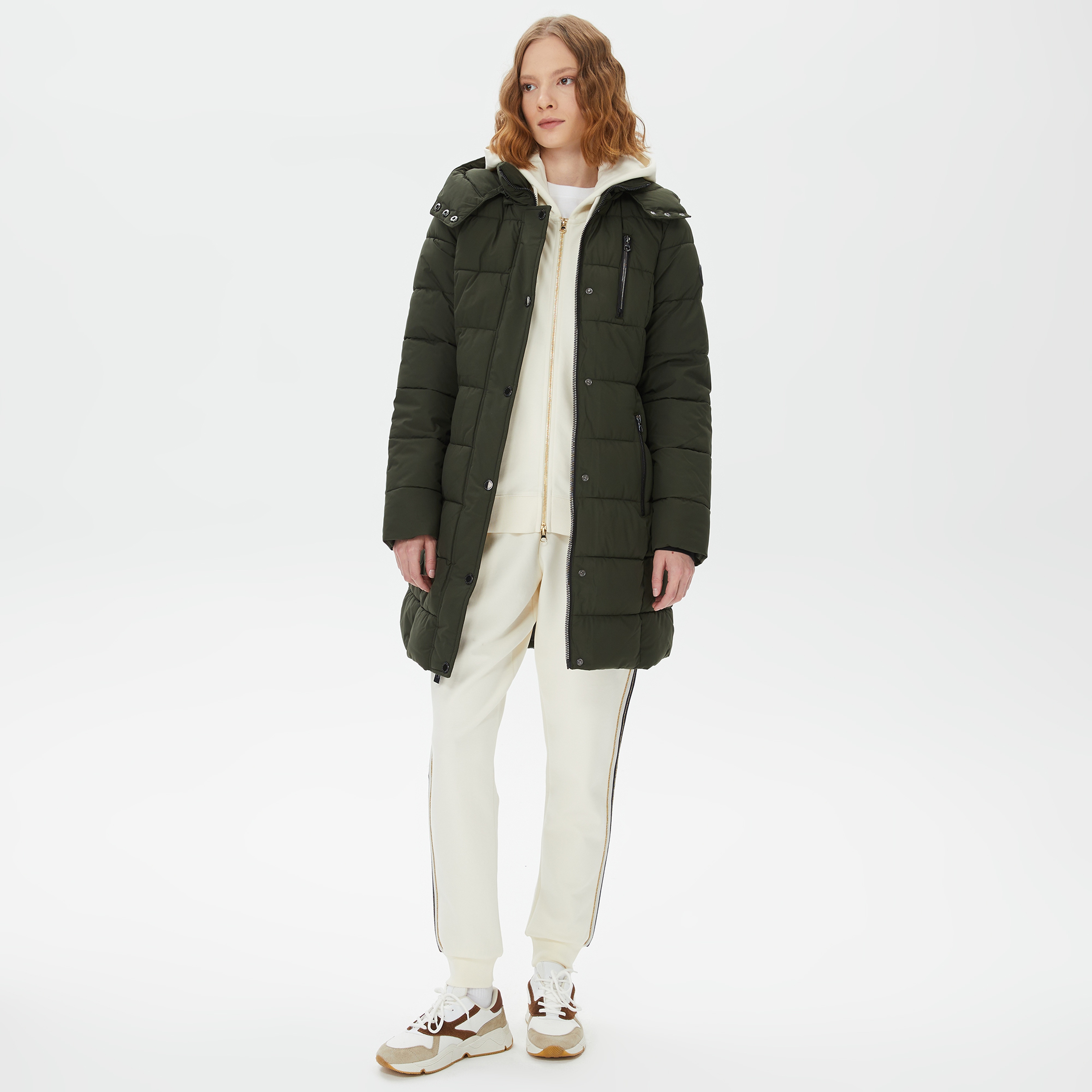 Nautica Kadın Yeşil Mont