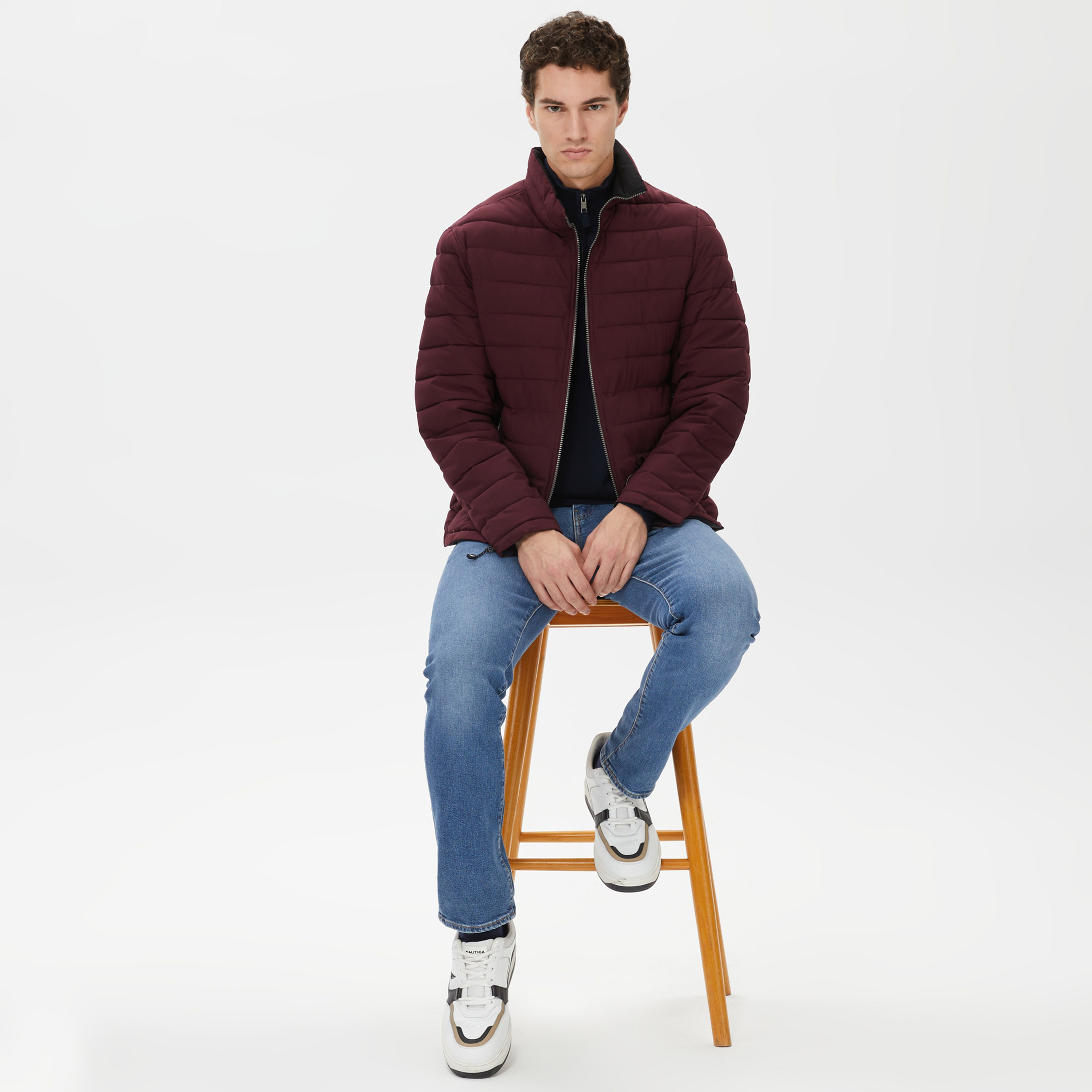 Nautica Erkek Bordo Mont
