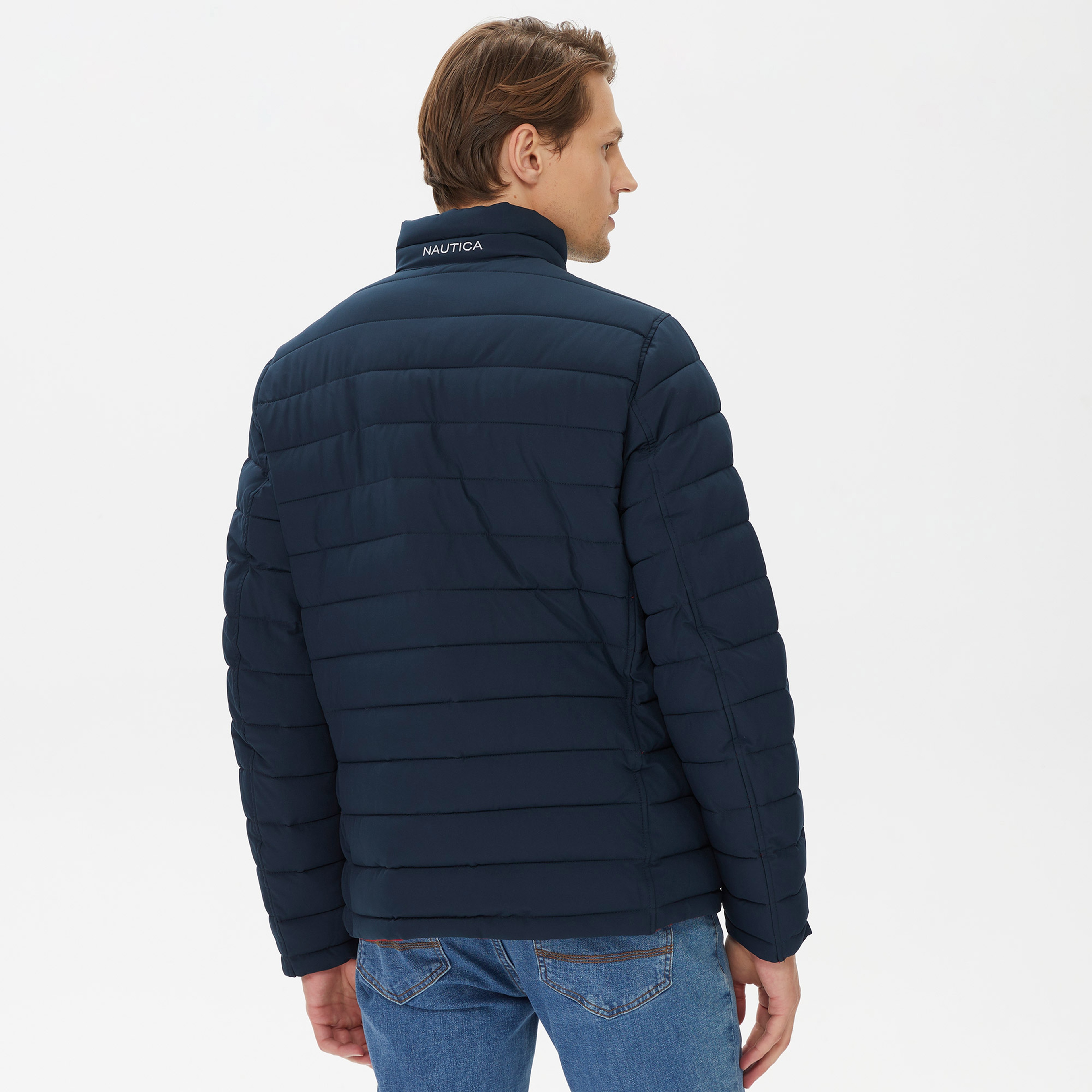 Nautica Erkek Lacivert Çift Taraflı Mont