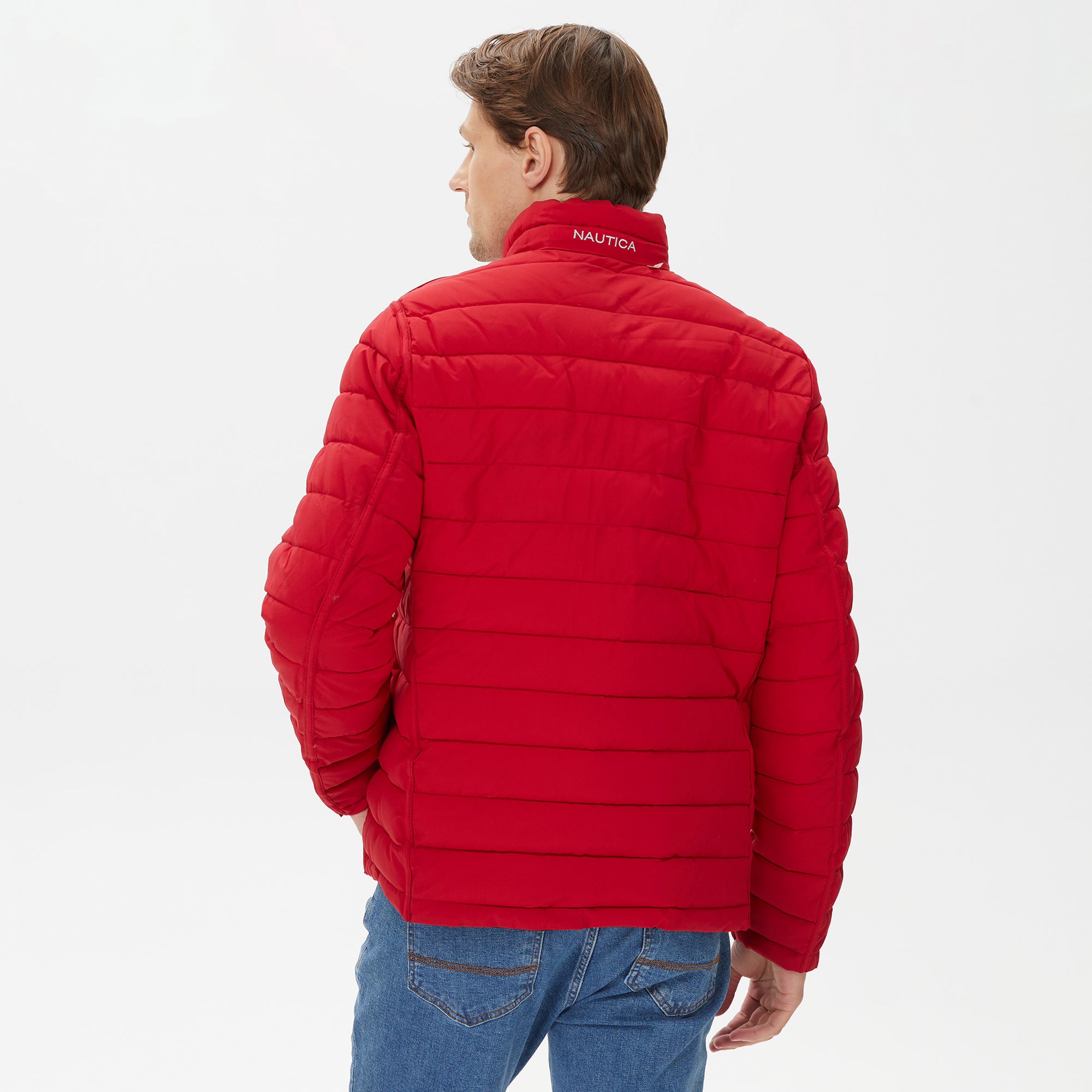 Nautica Erkek Lacivert Çift Taraflı Mont