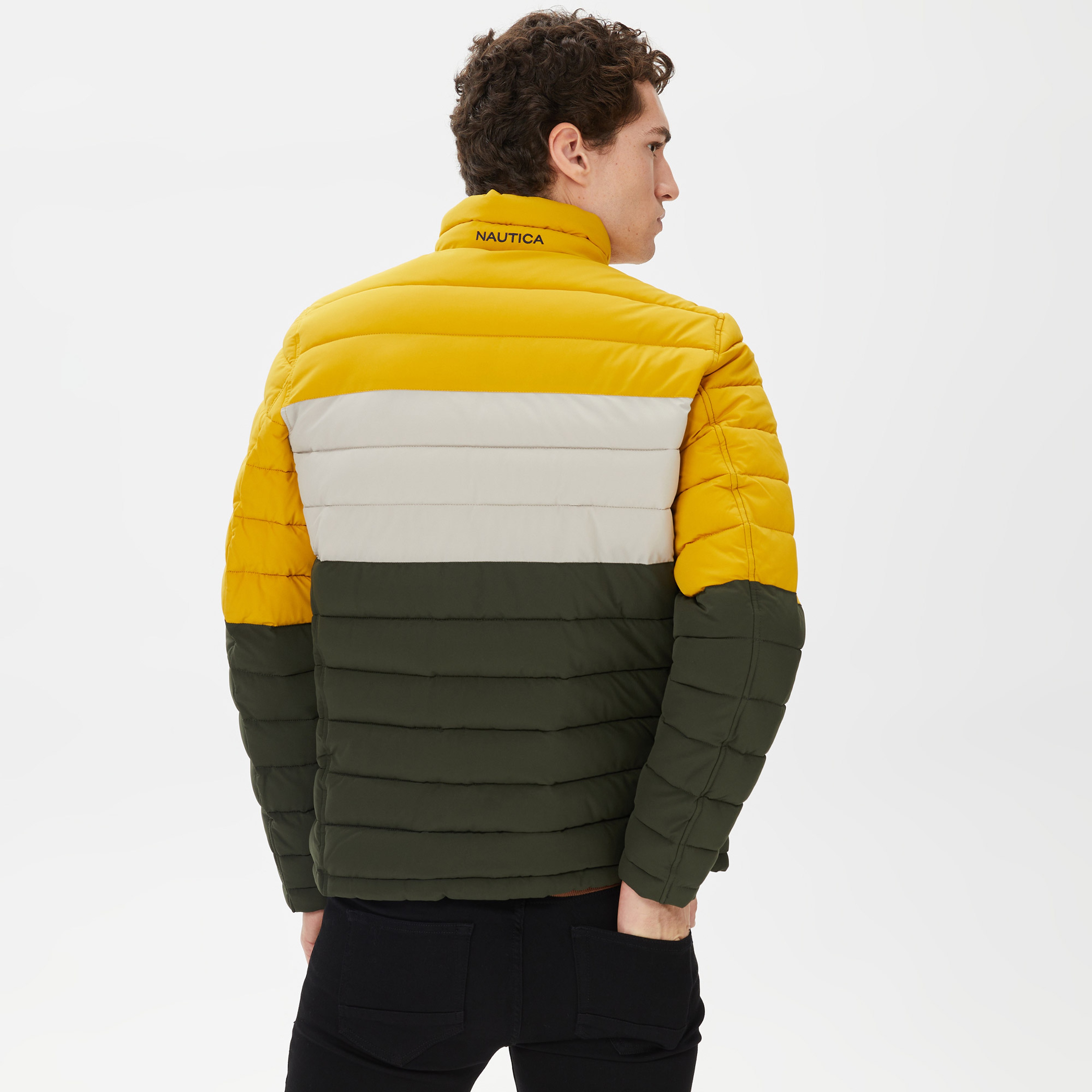 Nautica Erkek Sarı Mont