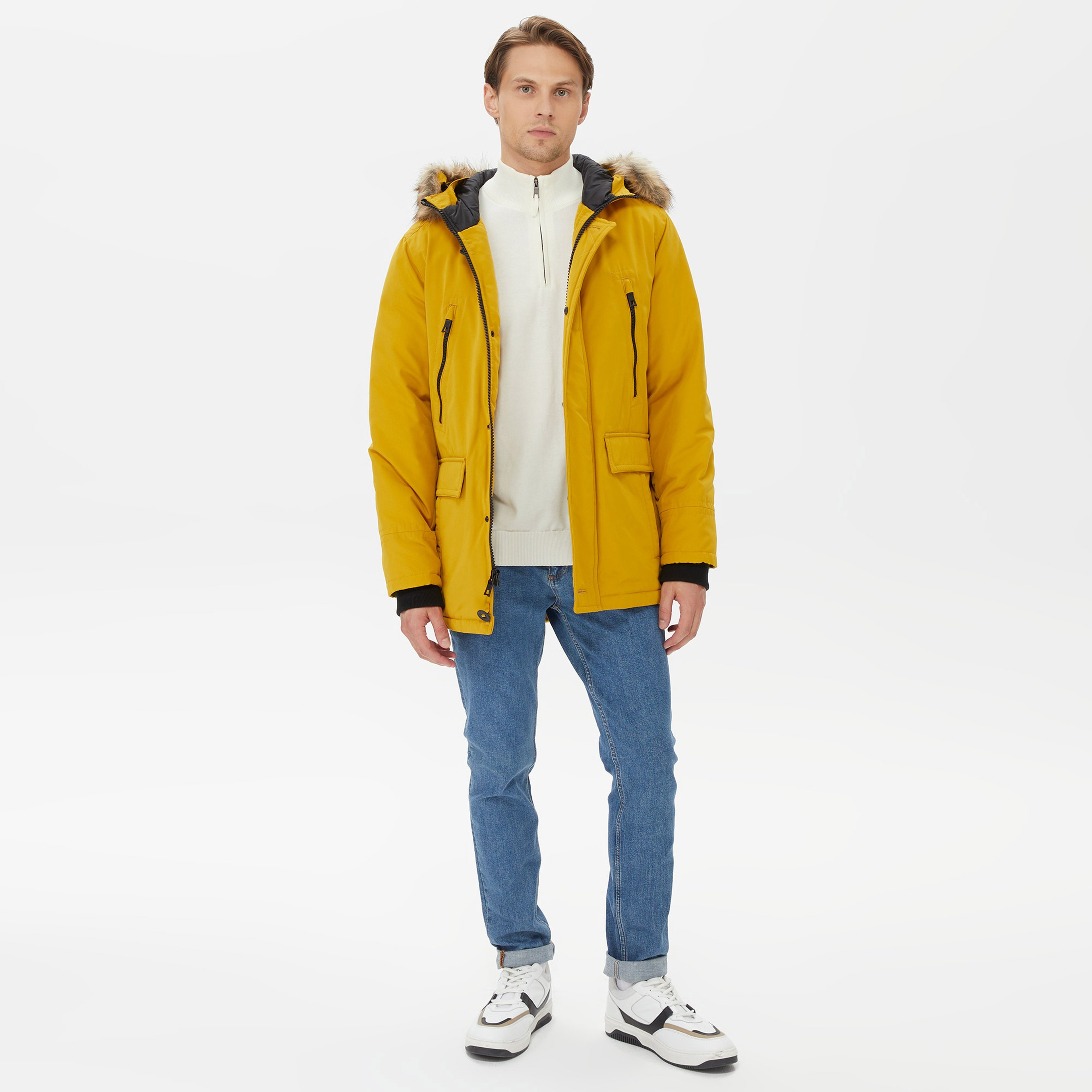 Nautica Erkek Sarı Mont