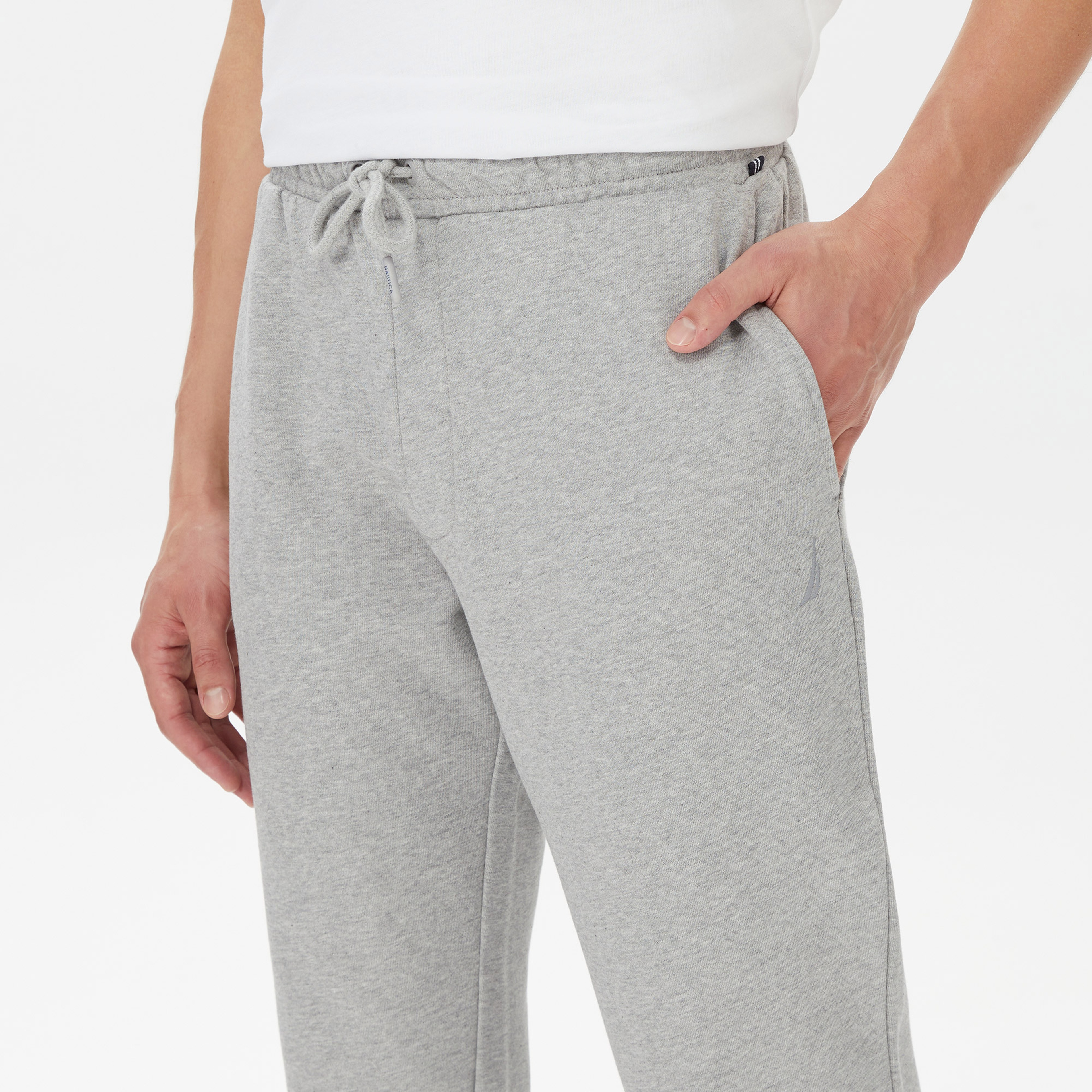 Nautica Erkek Gri Standart Fit Eşofman Altı