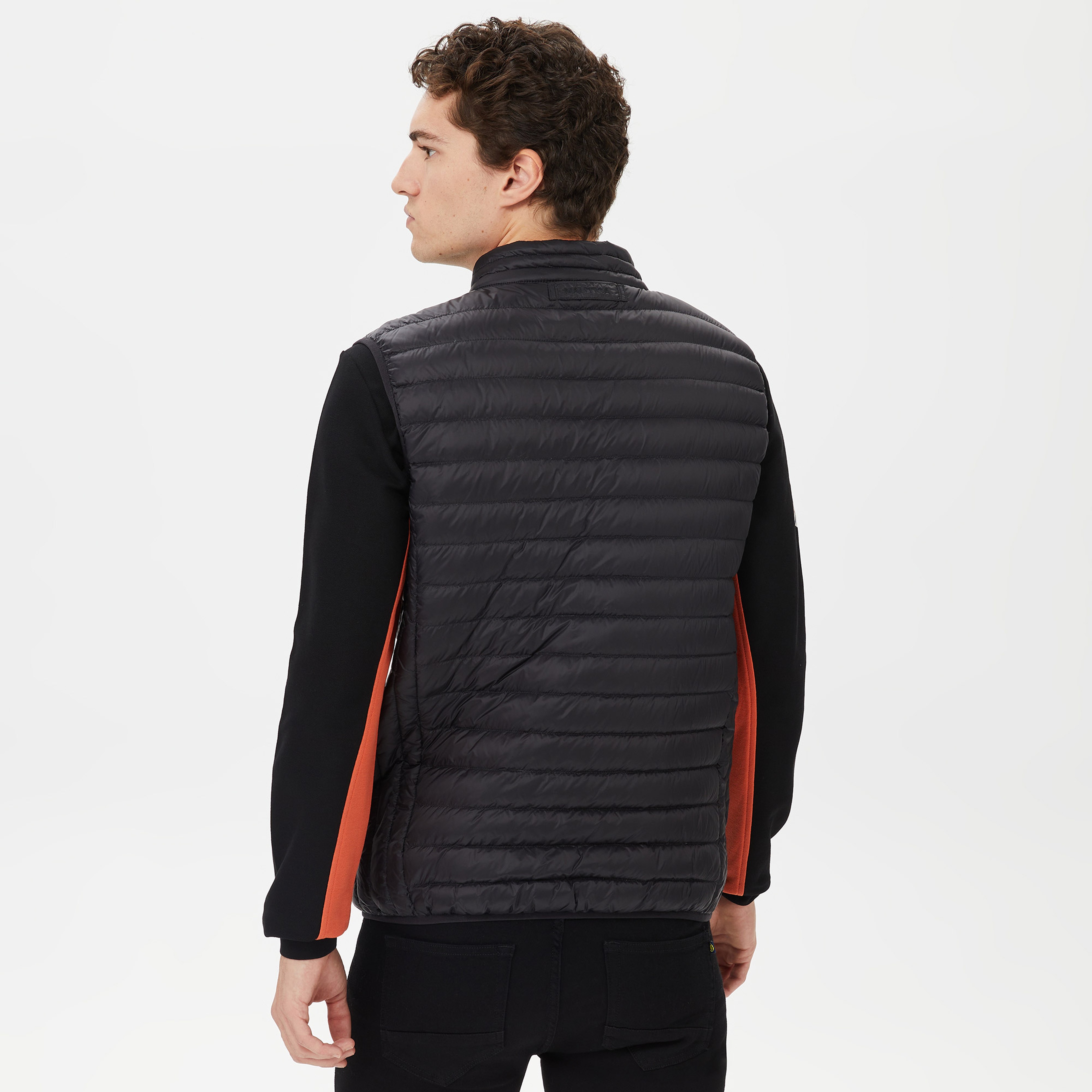 Nautica Erkek Siyah Standart Fit Yelek