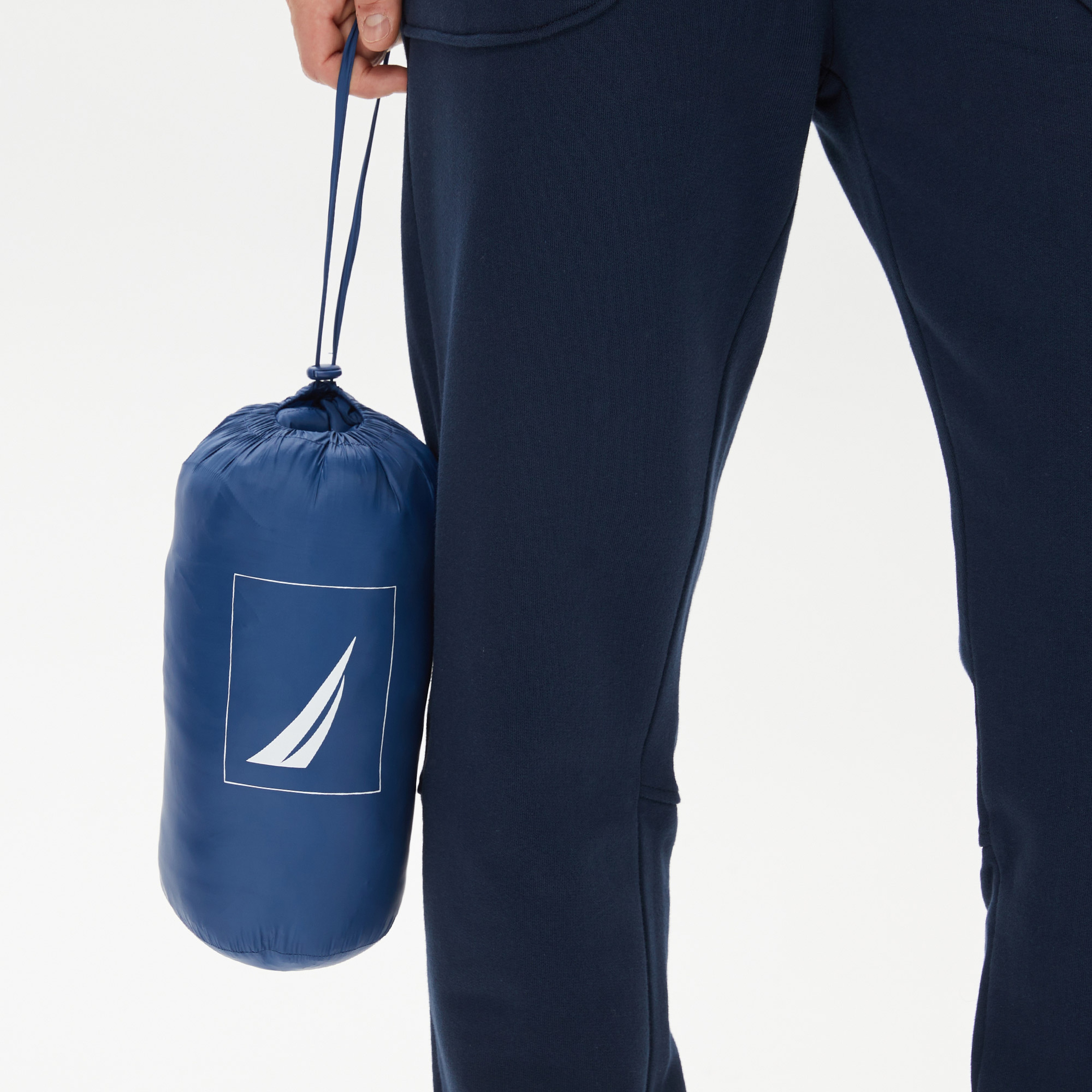 Nautica Erkek Mavi Standart Fit Mont