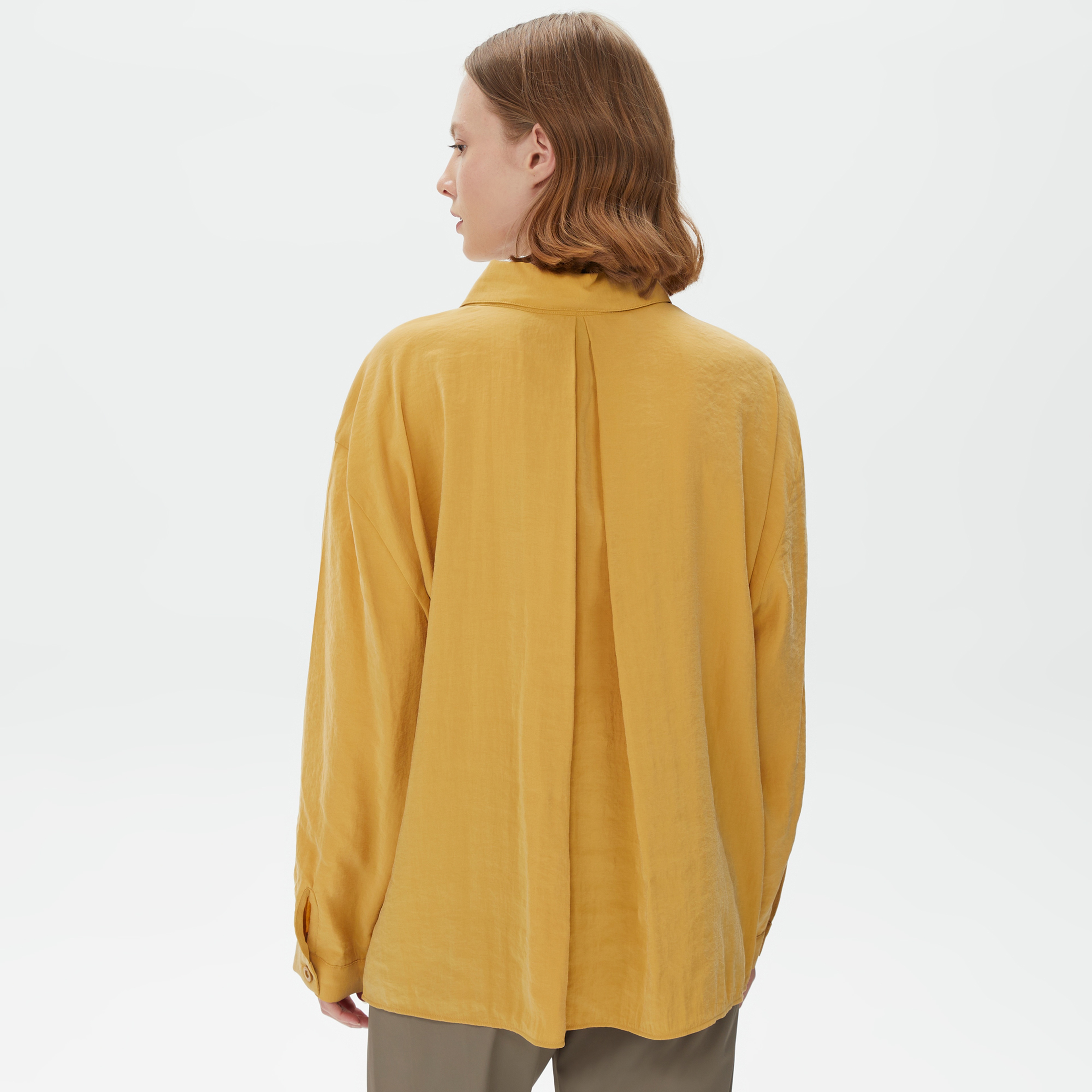 Nautica Kadın Yeşil Oversize Gömlek