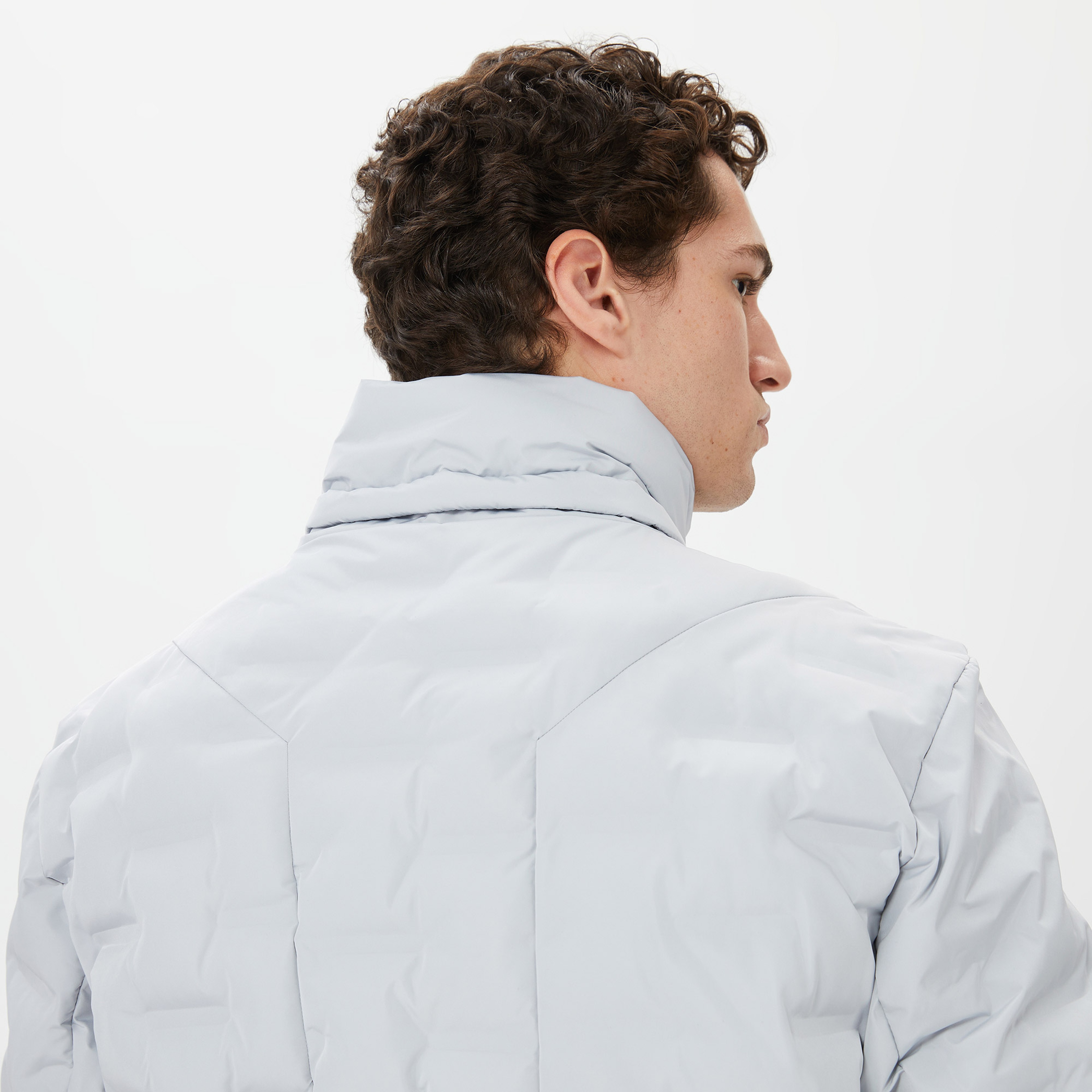 Nautica Erkek Gri Standart Fit Mont