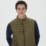 Nautica Erkek Yeşil Standart Fit Yelek