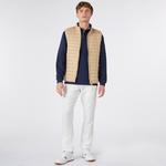 Nautica Erkek Bej Standart Fit Yelek