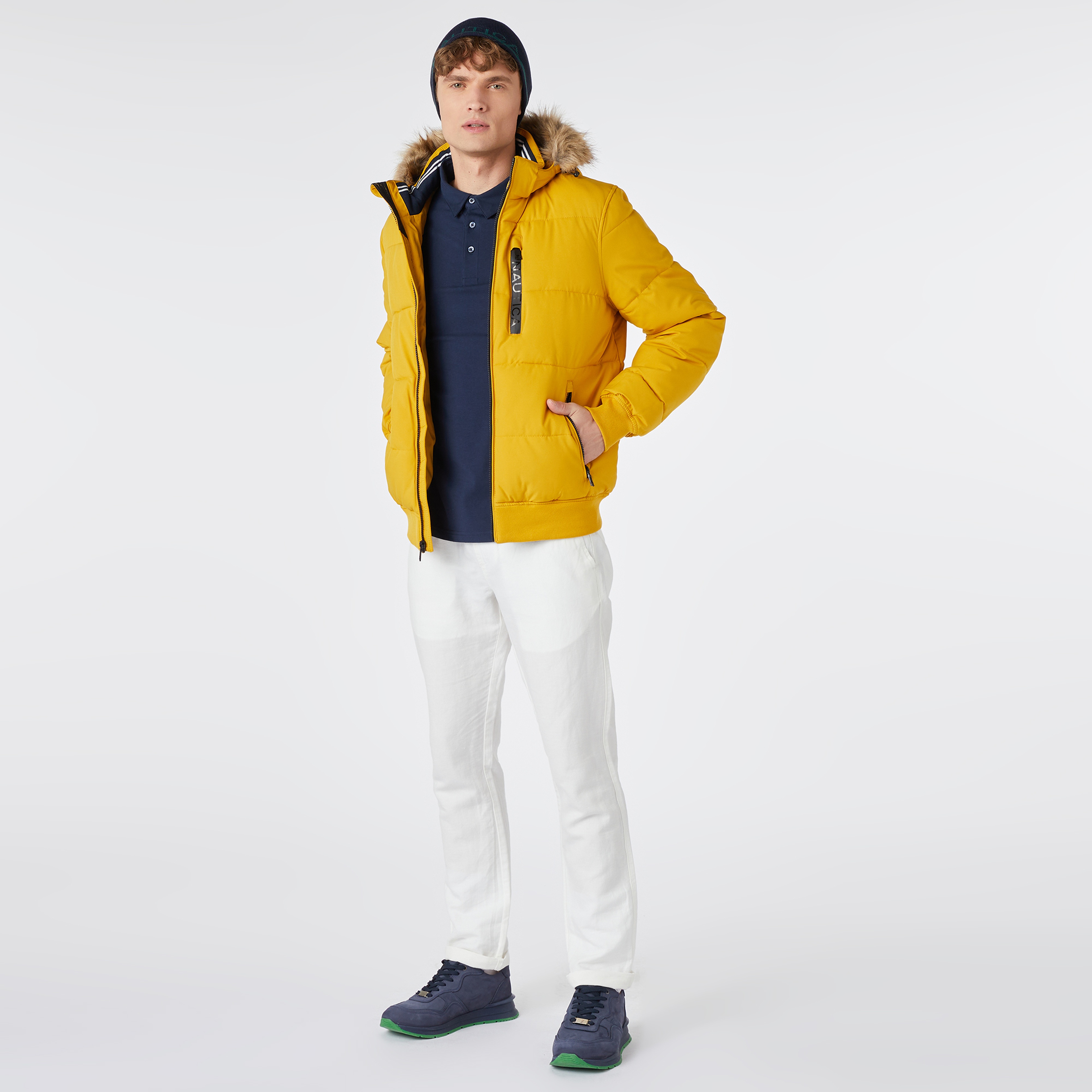 Nautica Erkek Sarı Mont