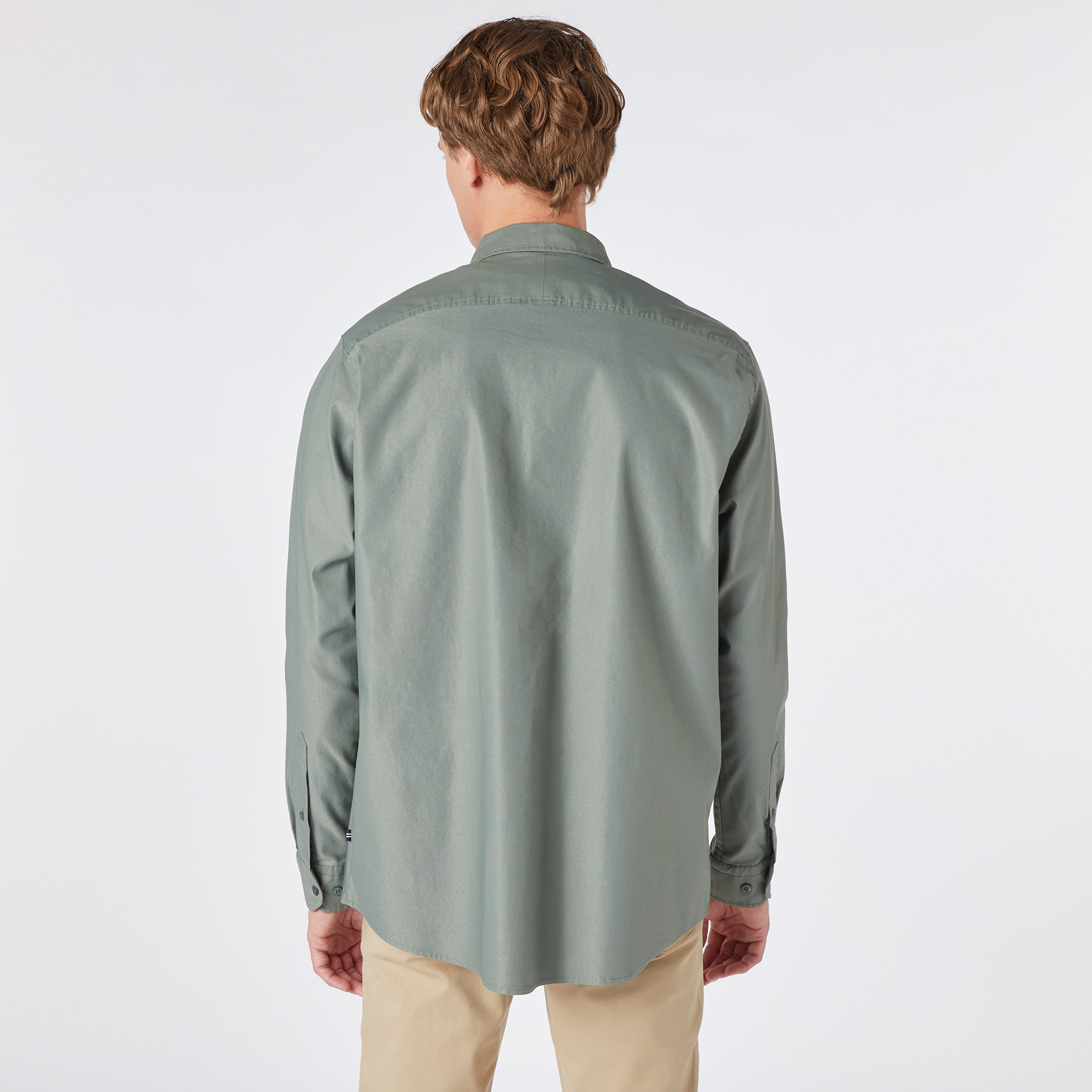 Nautica Erkek Yeşil Classic Fit Gömlek