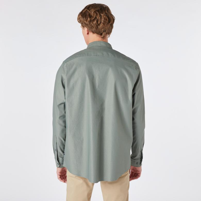 Nautica Erkek Yeşil Classic Fit Gömlek