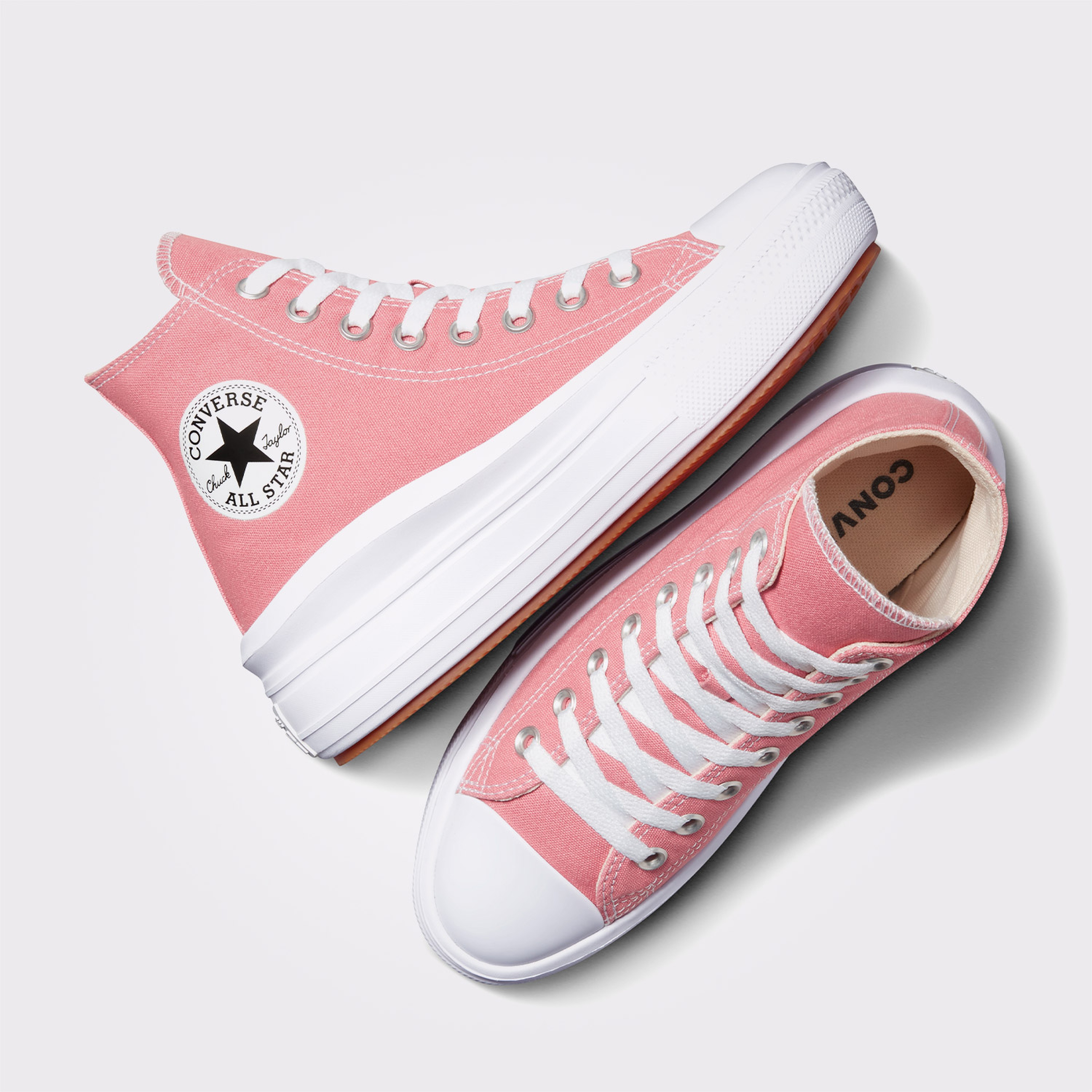 Converse Chuck Taylor All Star Move Platform Seasonal Color Kadın Pembe Sneaker
