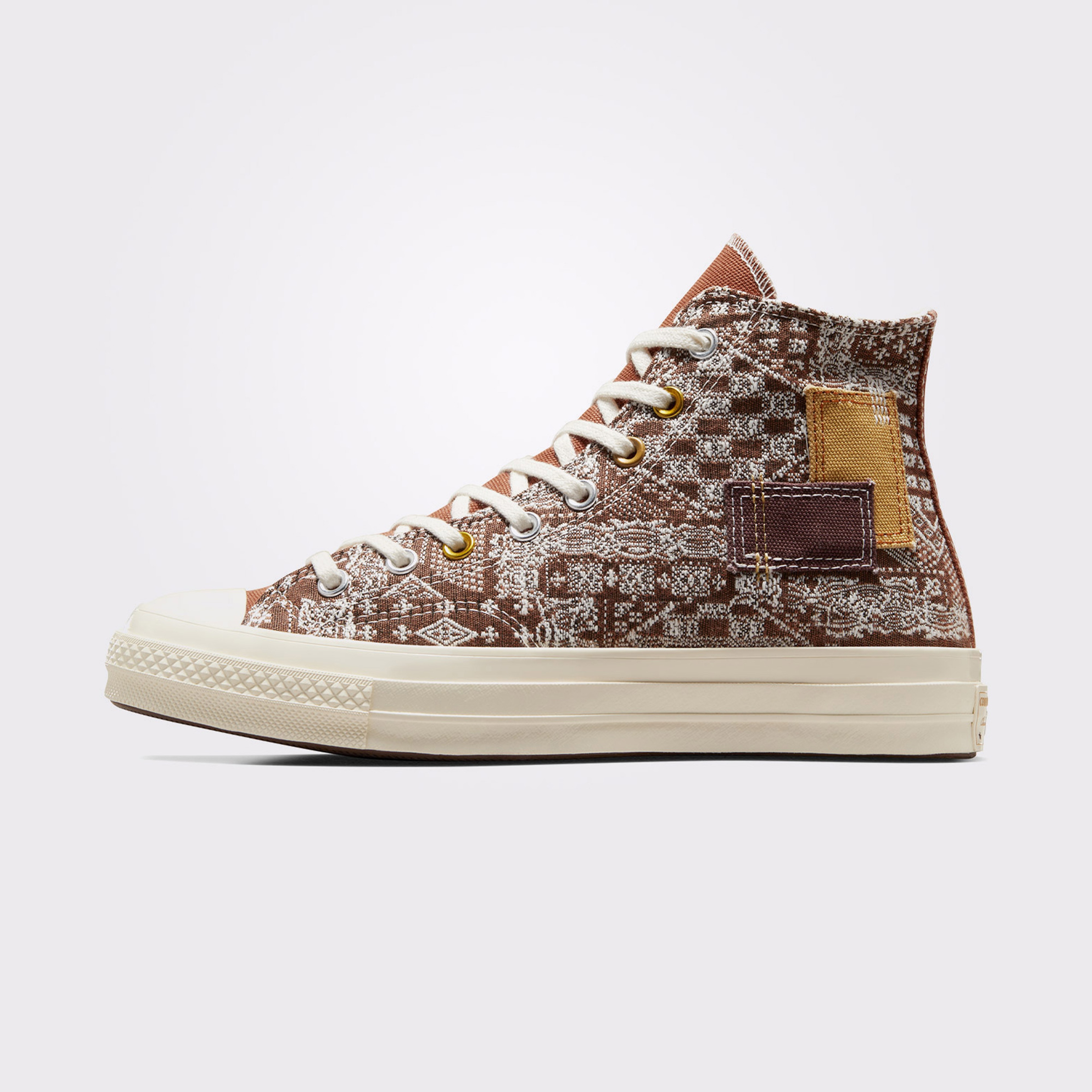 Converse Chuck 70 Patchwork Unisex Kahverengi Sneaker