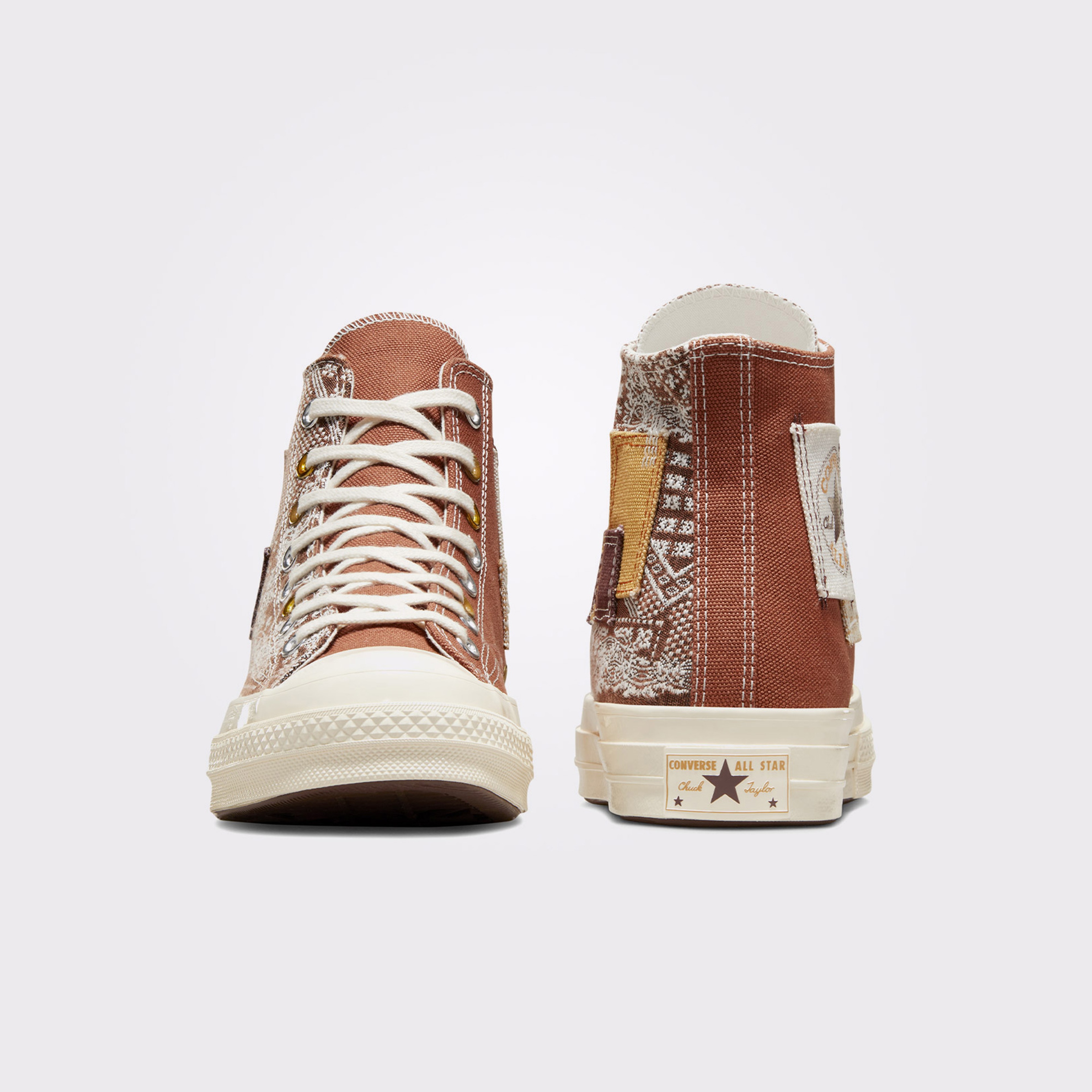 Converse Chuck 70 Patchwork Unisex Kahverengi Sneaker