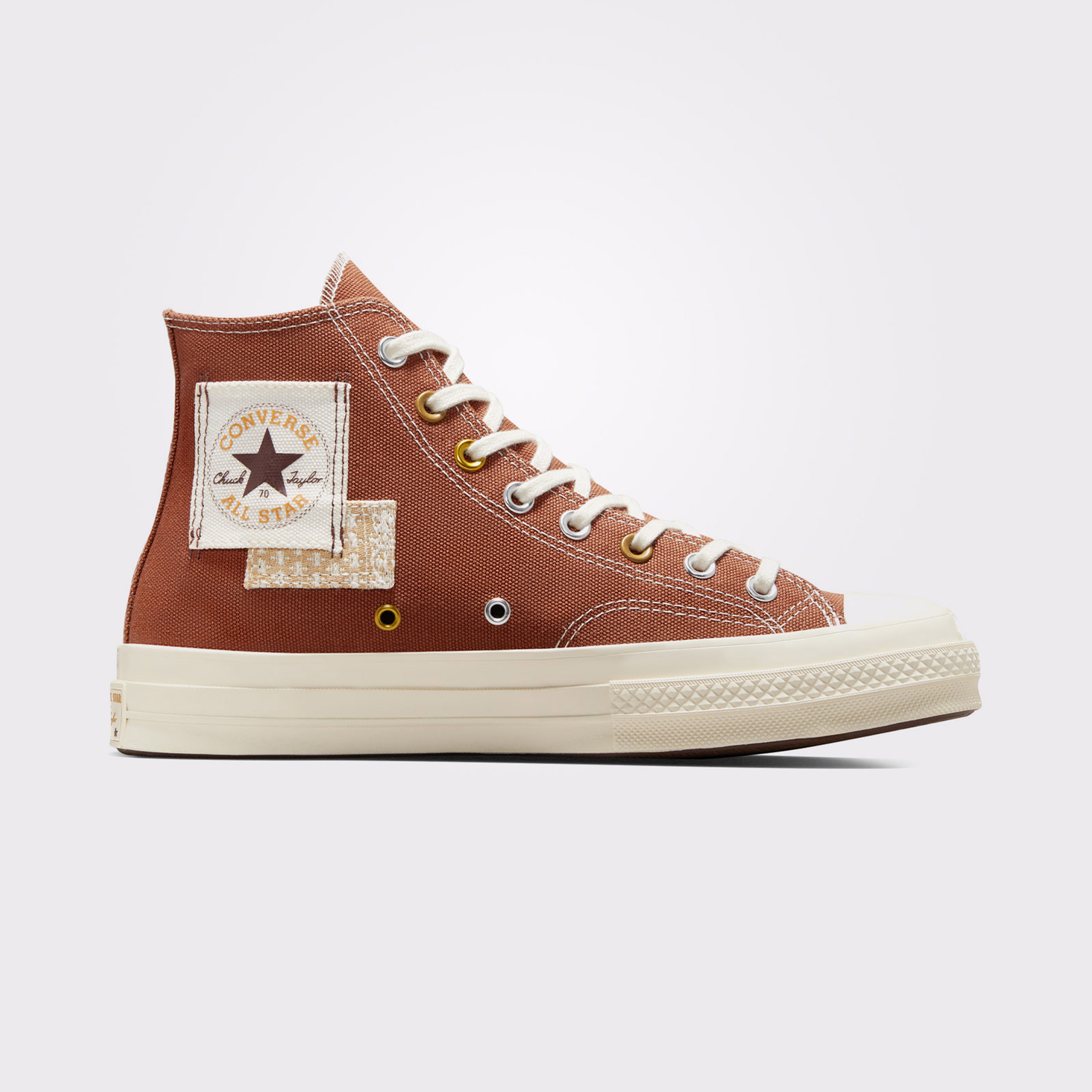 Converse Chuck 70 Patchwork Unisex Kahverengi Sneaker