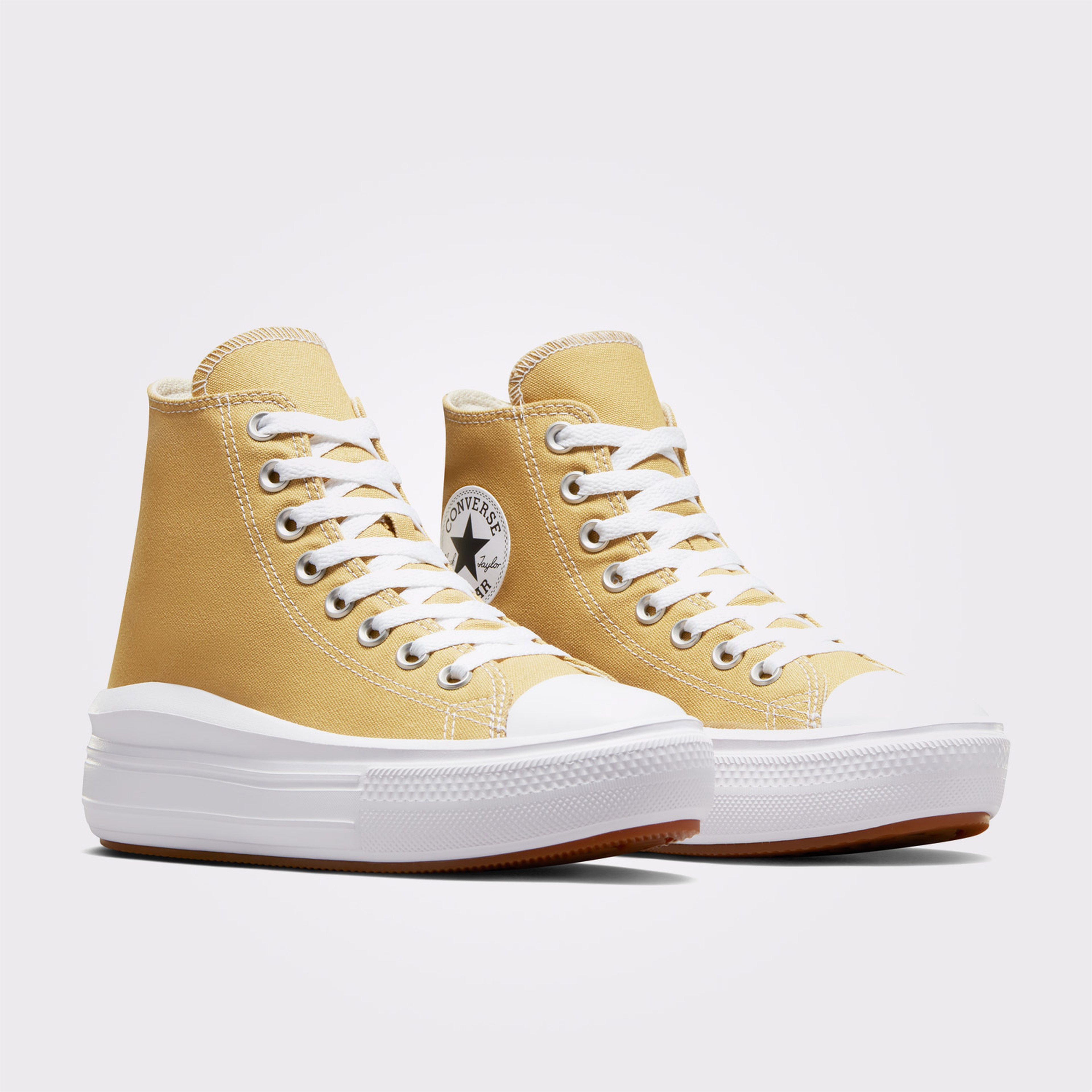 Converse Chuck Taylor All Star Move Platform Seasonal Color Kadın Sarı Sneaker
