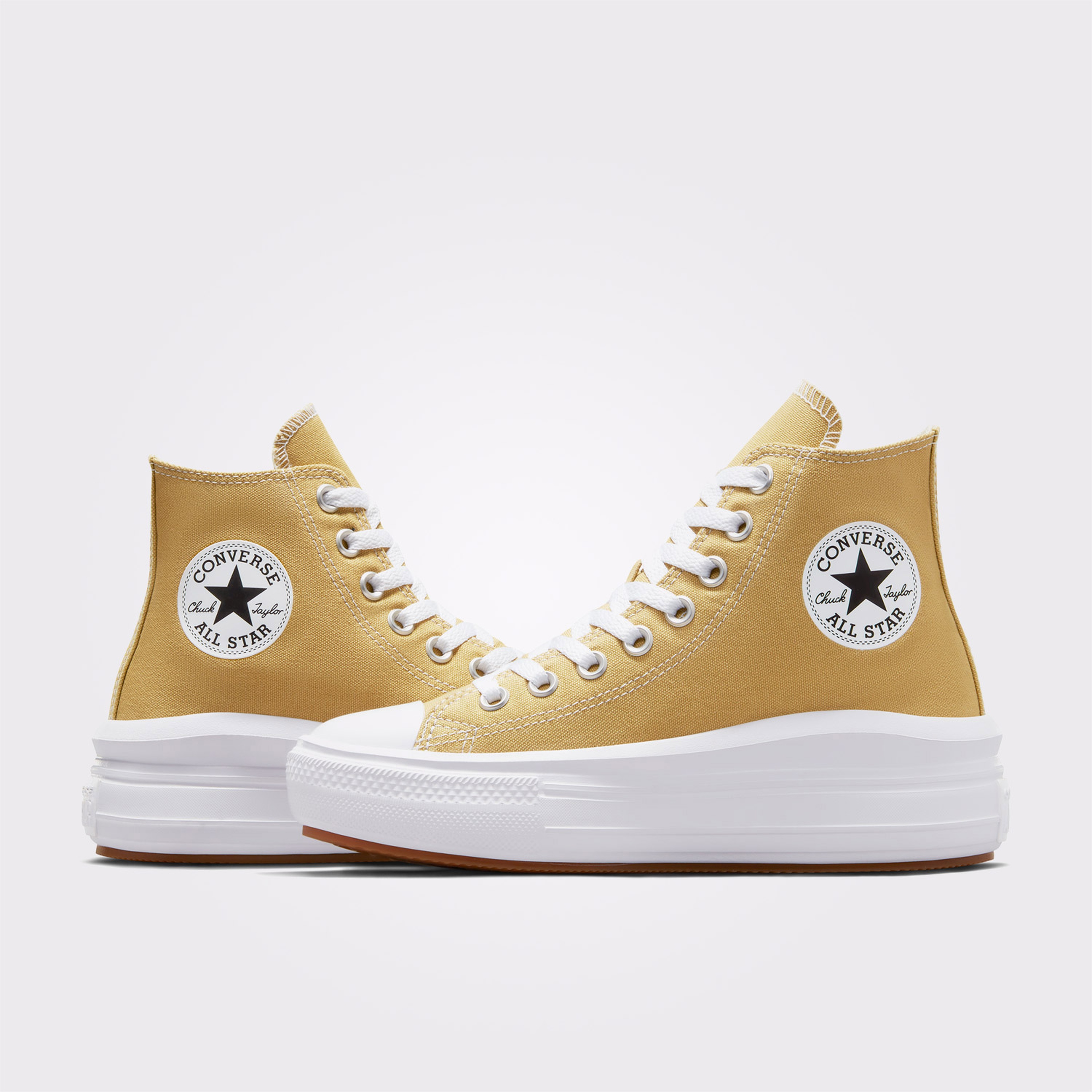 Converse Chuck Taylor All Star Move Platform Seasonal Color Kadın Sarı Sneaker