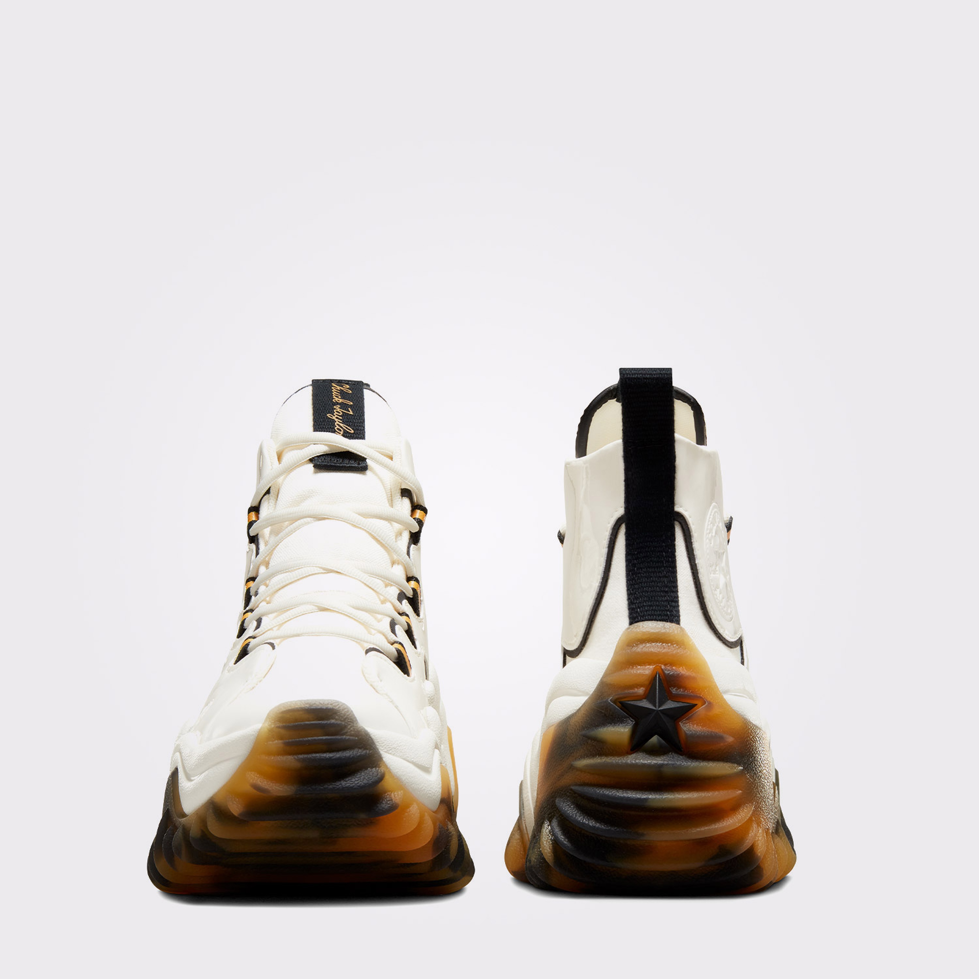 Converse Run Star Motion Cx Platform Tortoise Shell Kadın Krem Sneaker