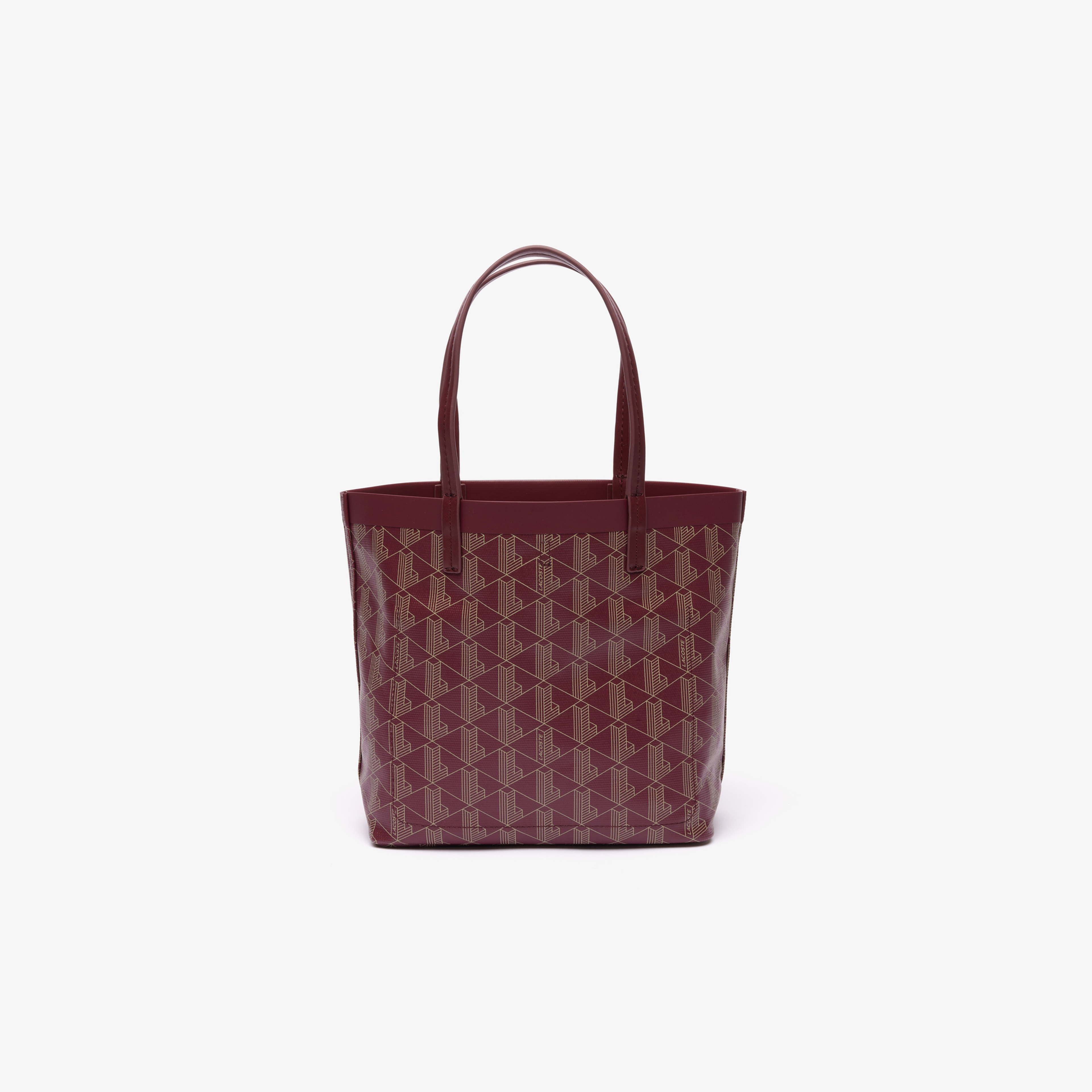 Kadın Monogram Bordo Postacı Çantası