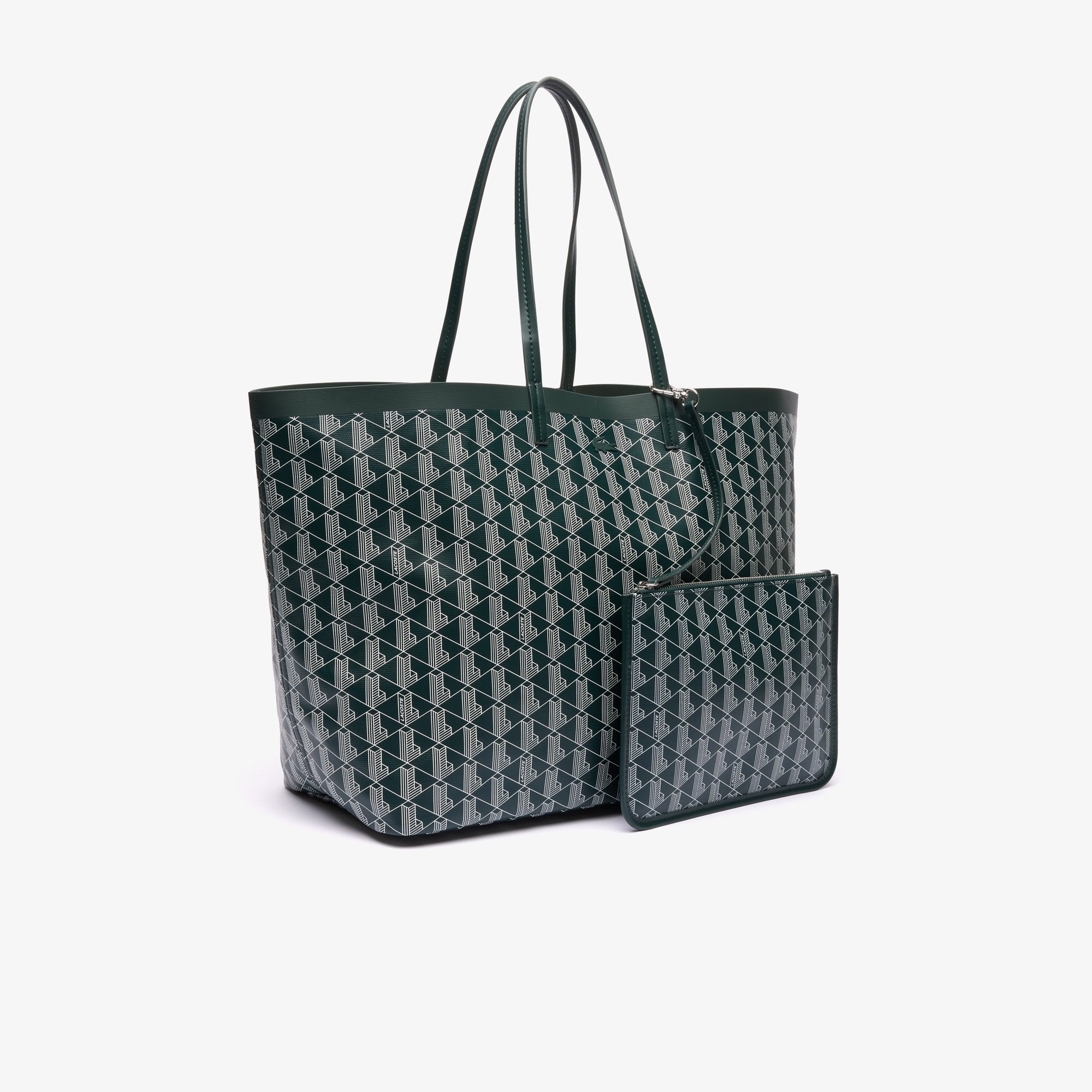 Kadın Monogram Yeşil Omuz Çantası