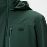 Erkek Kapüşonlu Kapitone Haki Mont