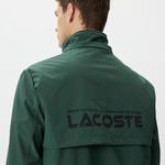 Erkek Kapüşonlu Kapitone Haki Mont