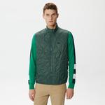 Erkek Kapüşonlu Kapitone Haki Mont