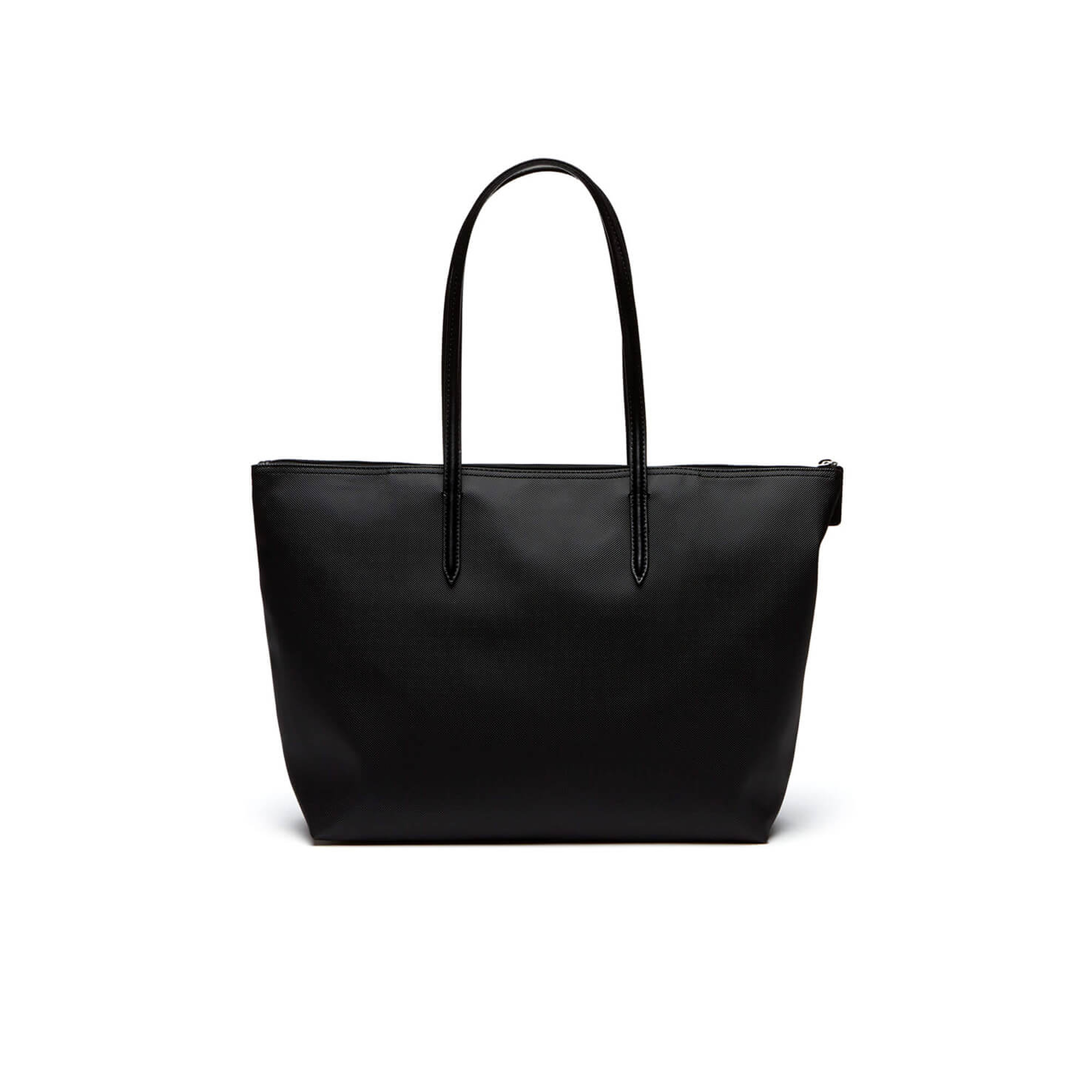 Large L.12.12 Kadın Siyah Omuz Çantası