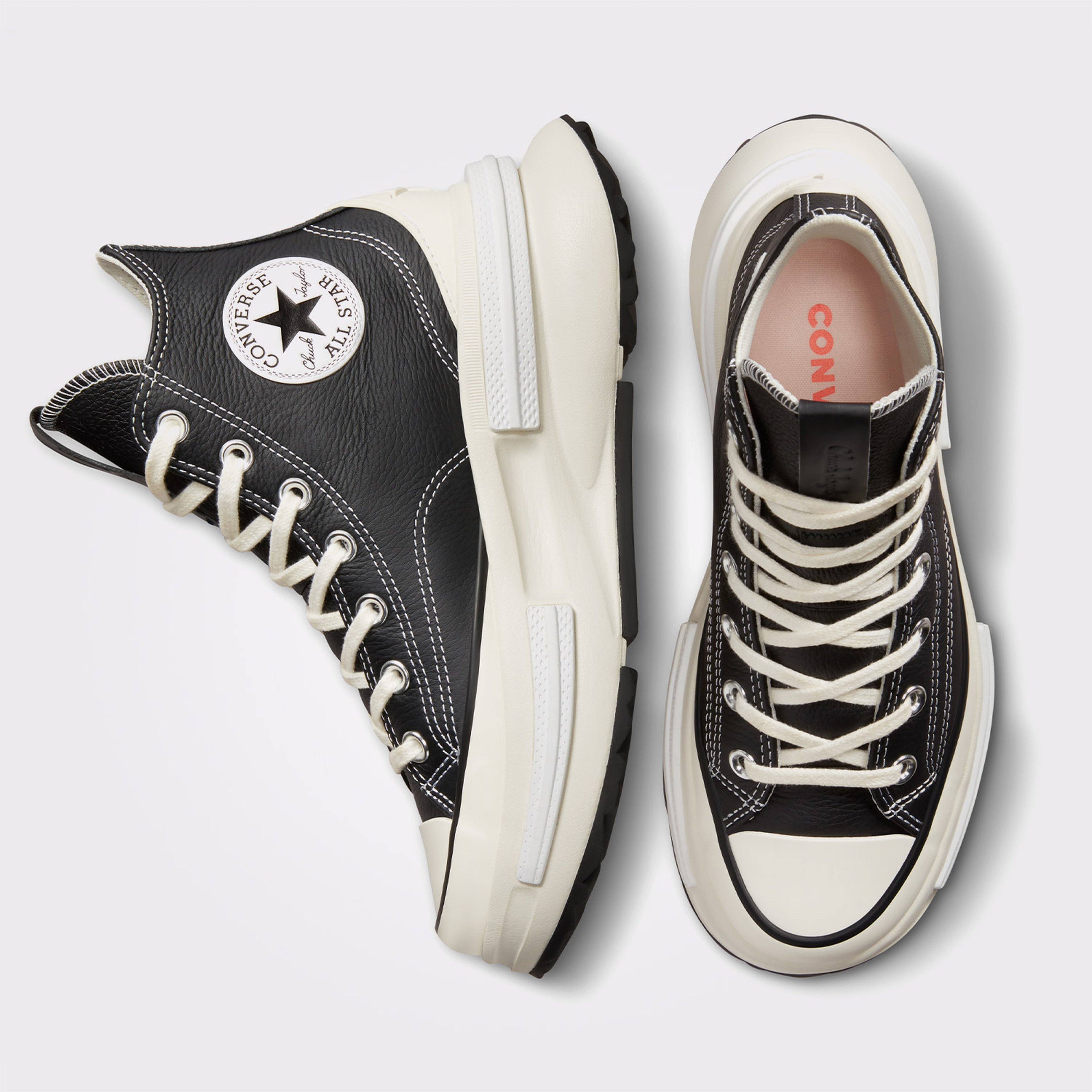 Converse Run Star Legacy CX Foundational Leather Unisex Siyah Sneaker