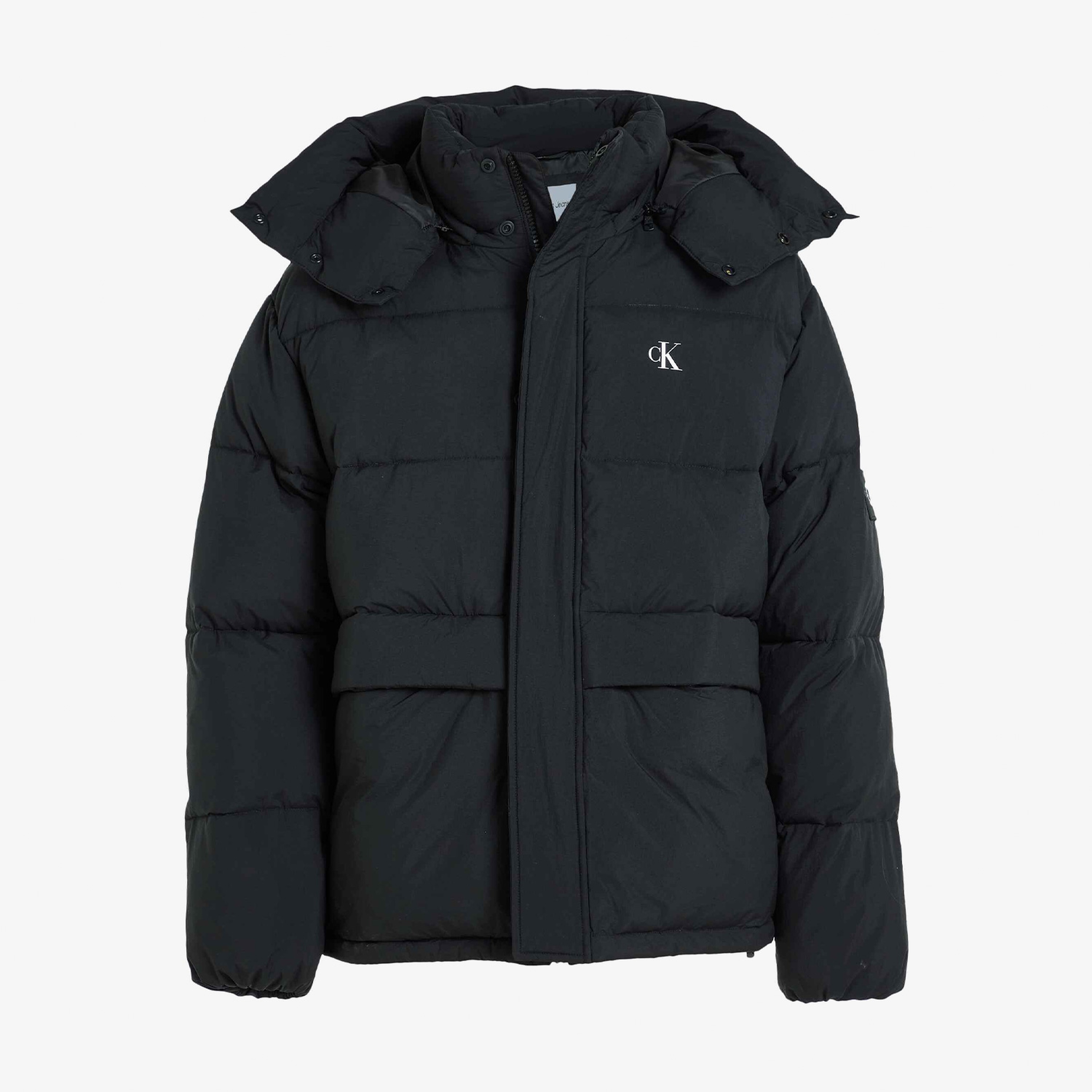 Calvin Klein Erkek Siyah Mont