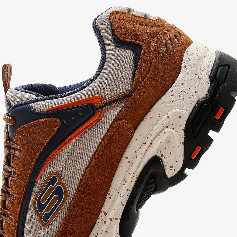 Skechers Stamina Erkek Bej Spor Ayakkabı