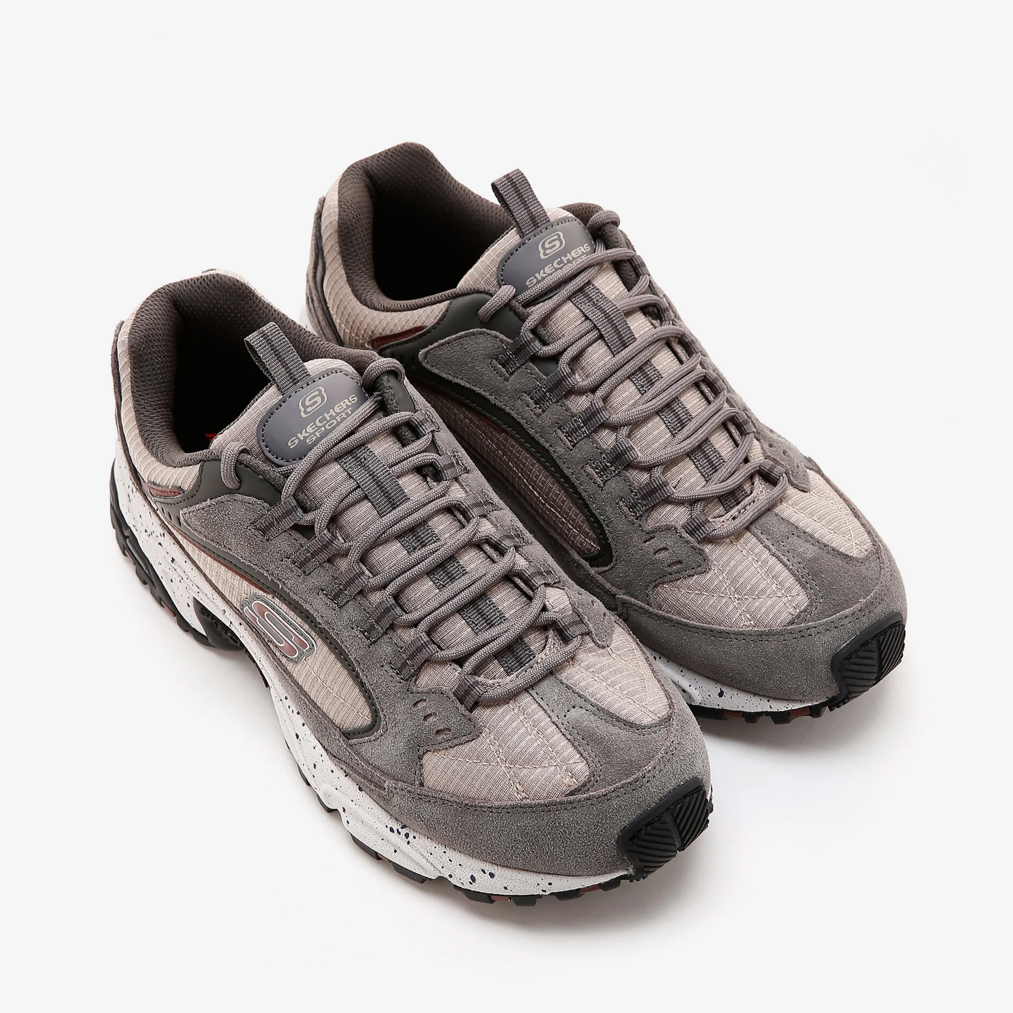 Skechers Stamina Erkek Gri Spor Ayakkabı