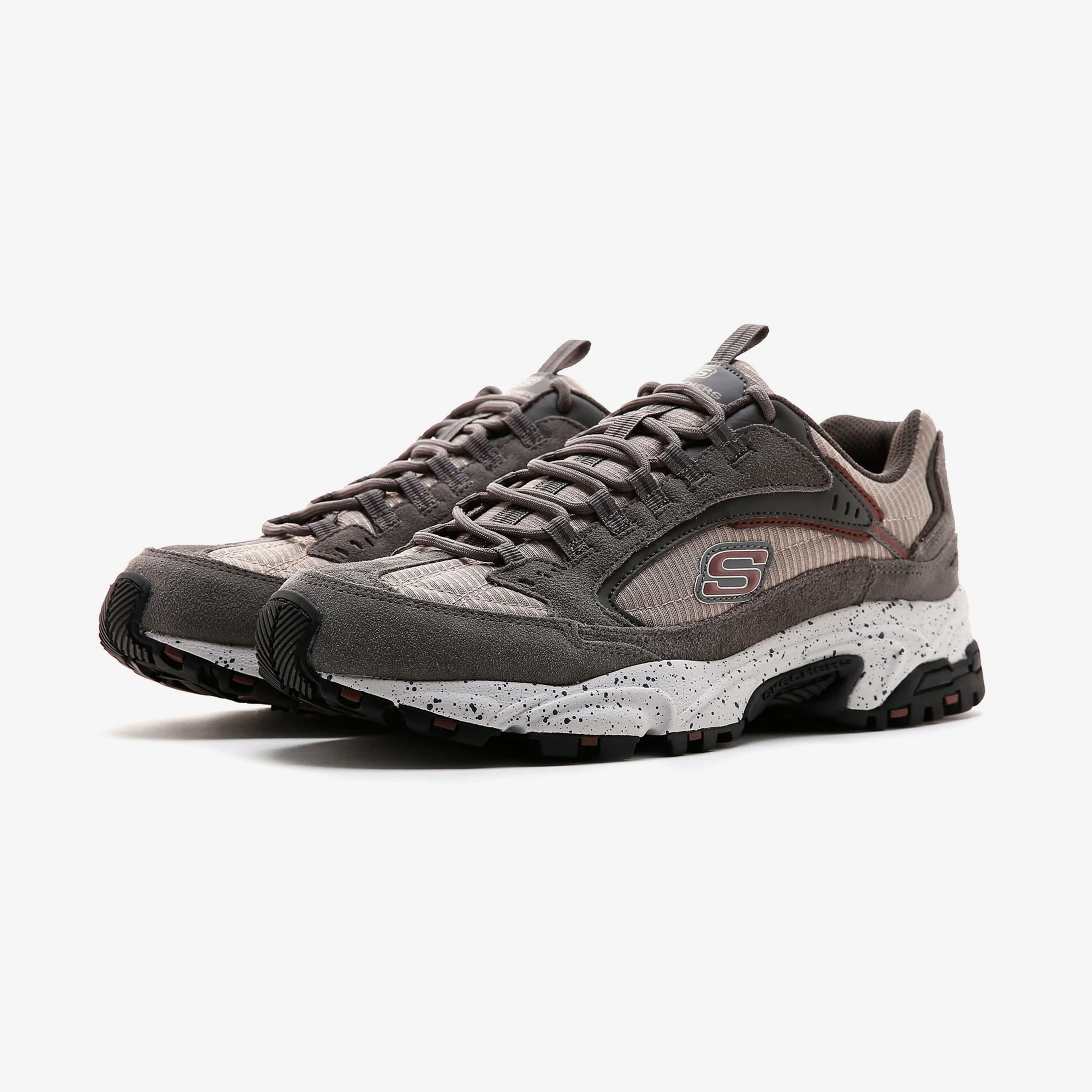 Skechers Stamina Erkek Gri Spor Ayakkabı