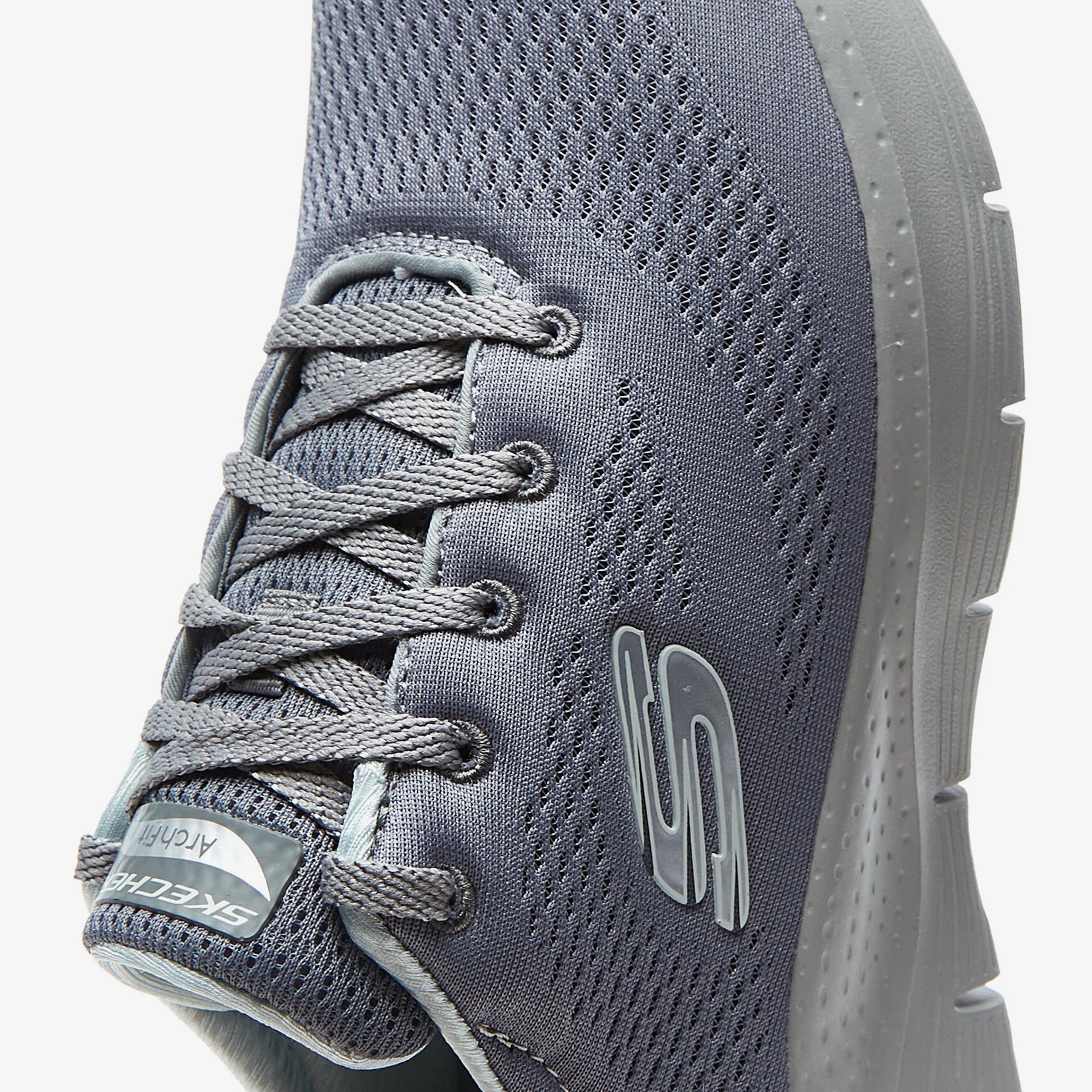 Skechers Arch Fit Kadın Gri/Yeşil Spor Ayakkabı