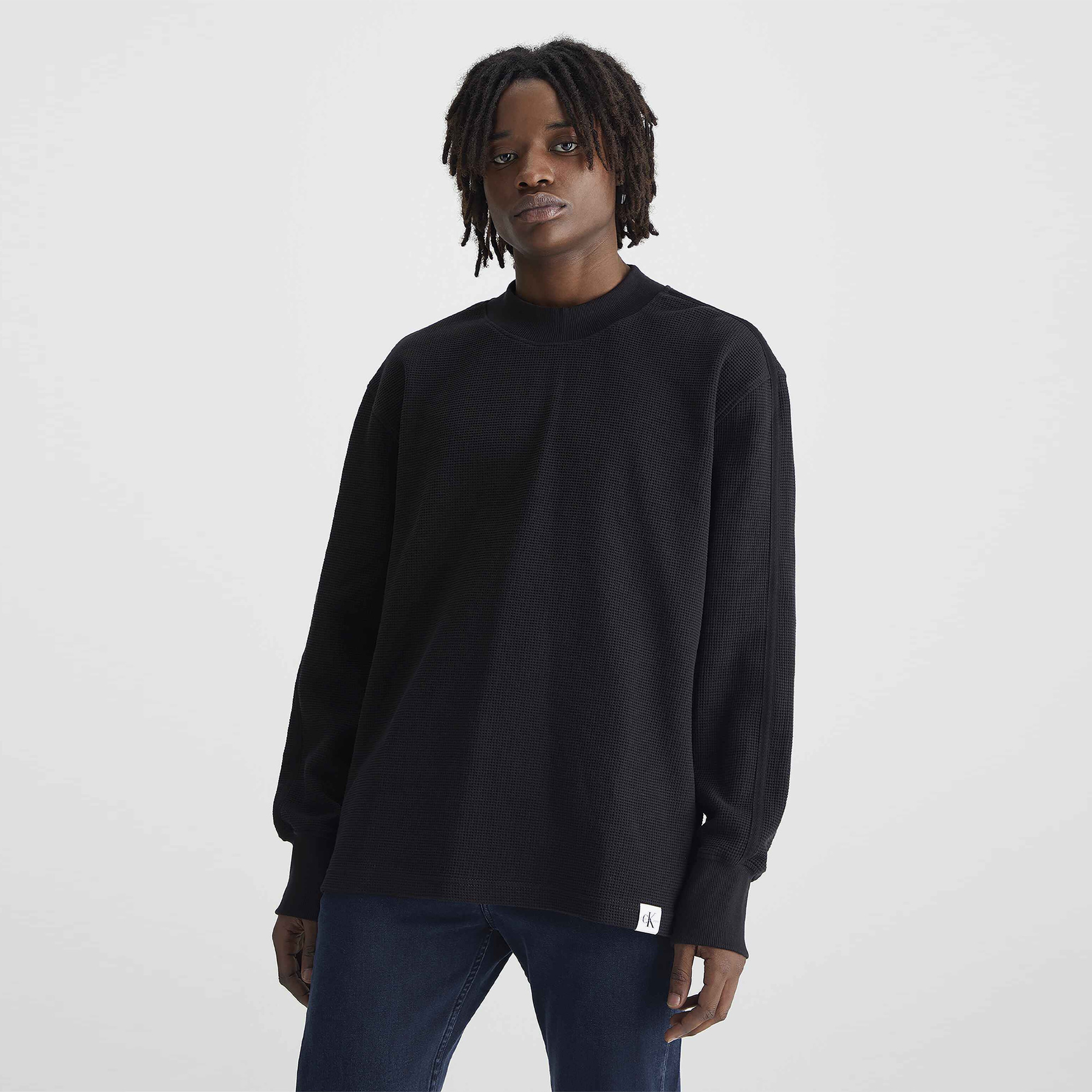 Calvin Klein Erkek Mavi Denim