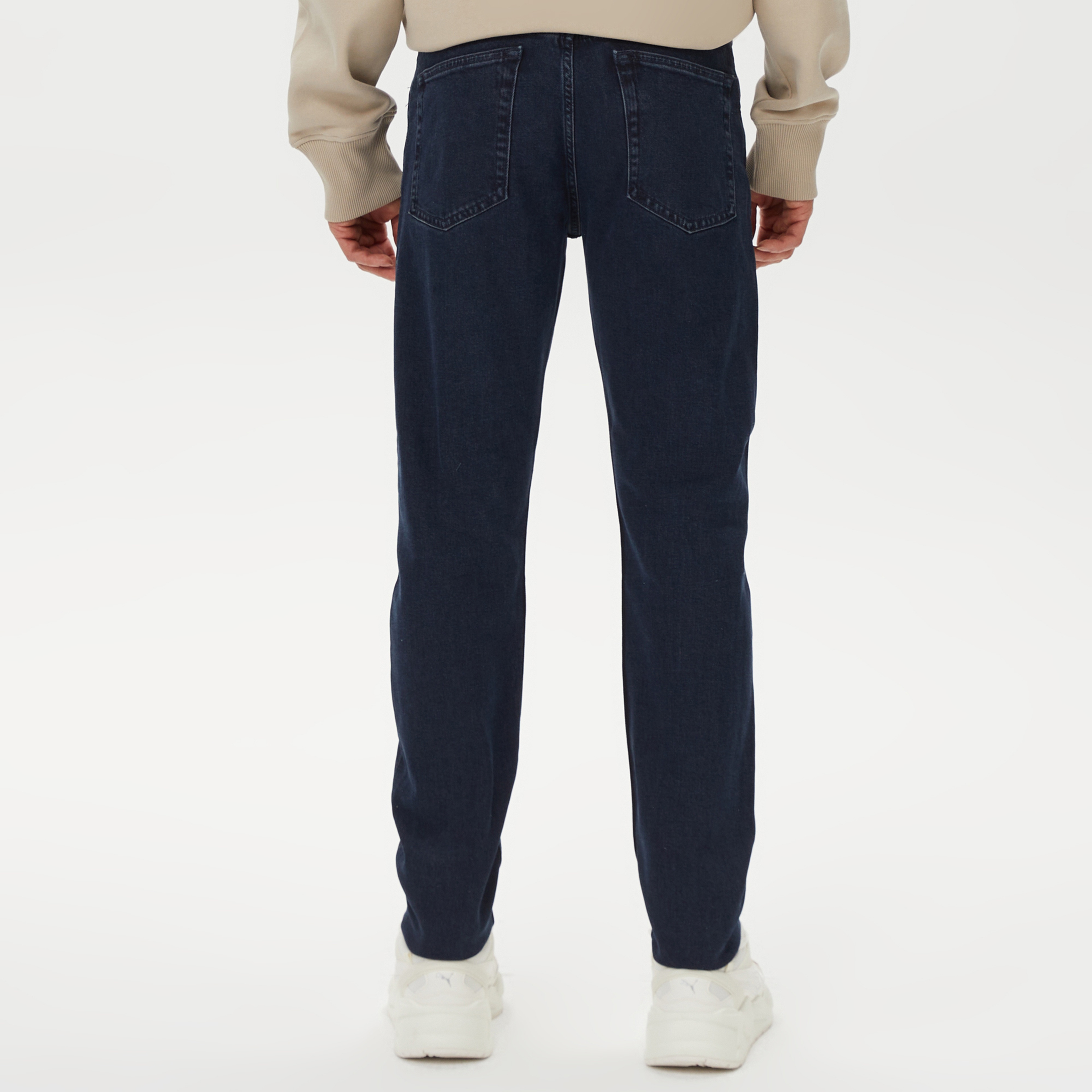 Calvin Klein Erkek Mavi Denim
