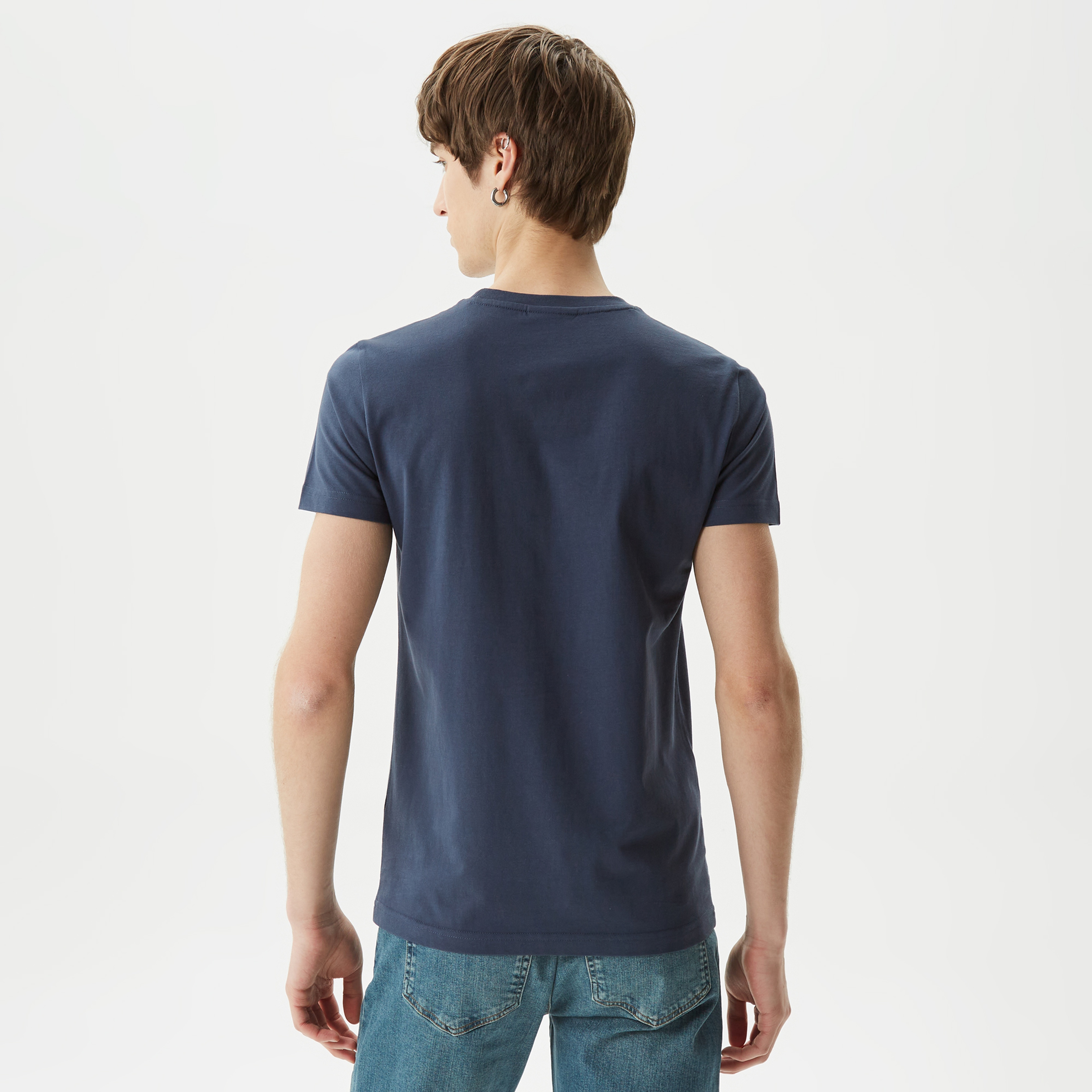 Lacoste Erkek Mavi T-Shirt