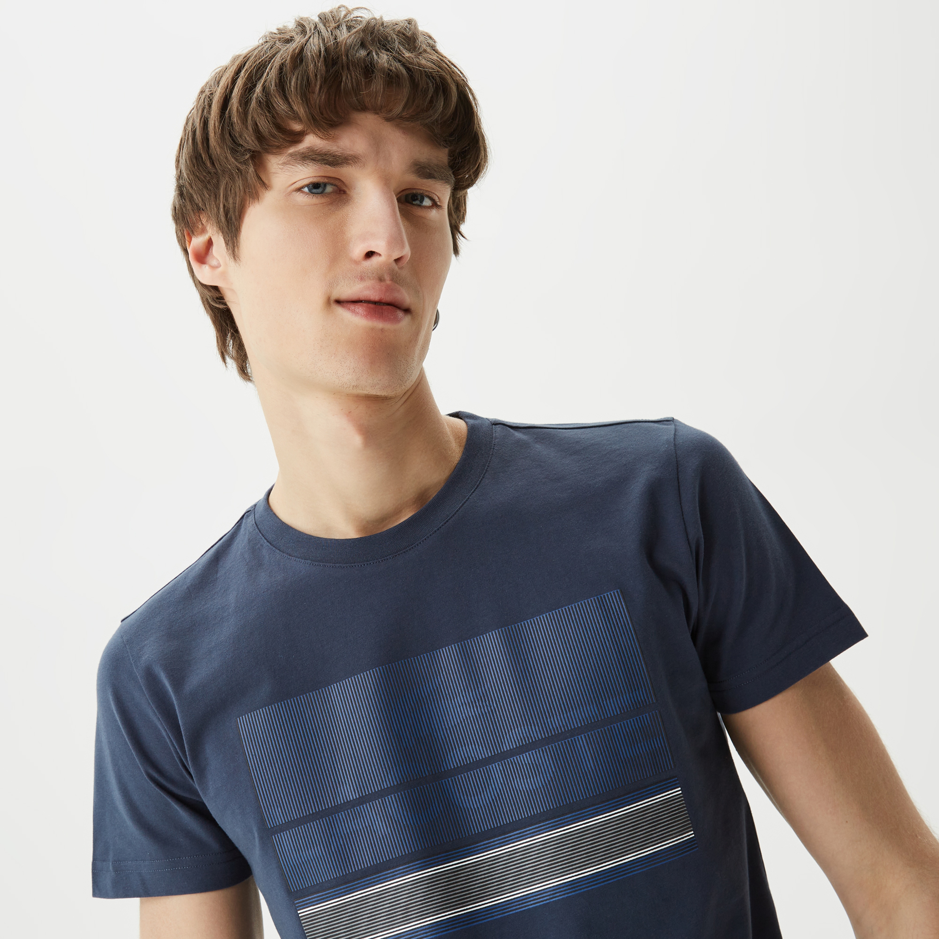Lacoste Erkek Mavi T-Shirt