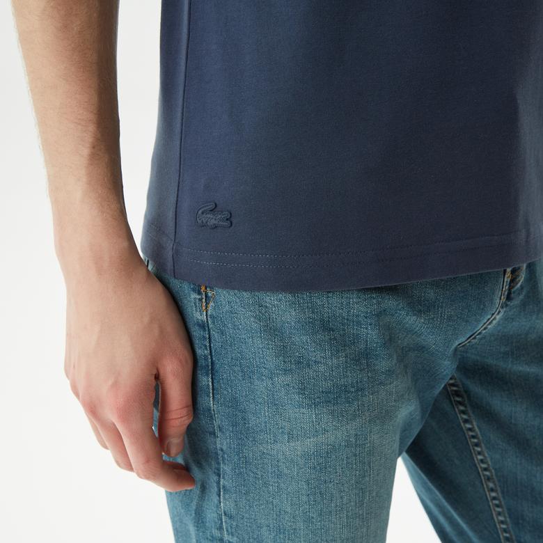Lacoste Erkek Mavi T-Shirt