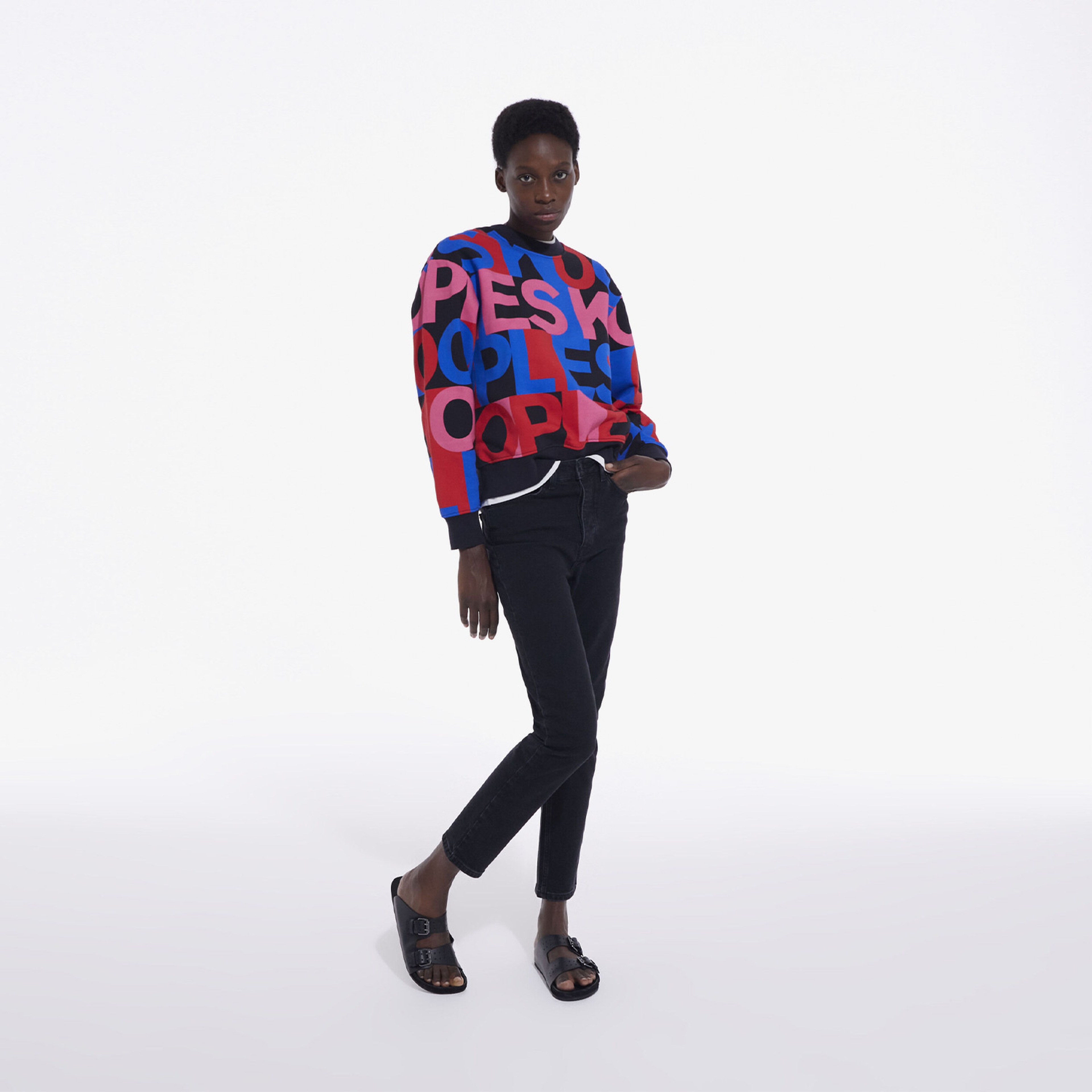 KADIN RENKLİ SWEATSHİRT