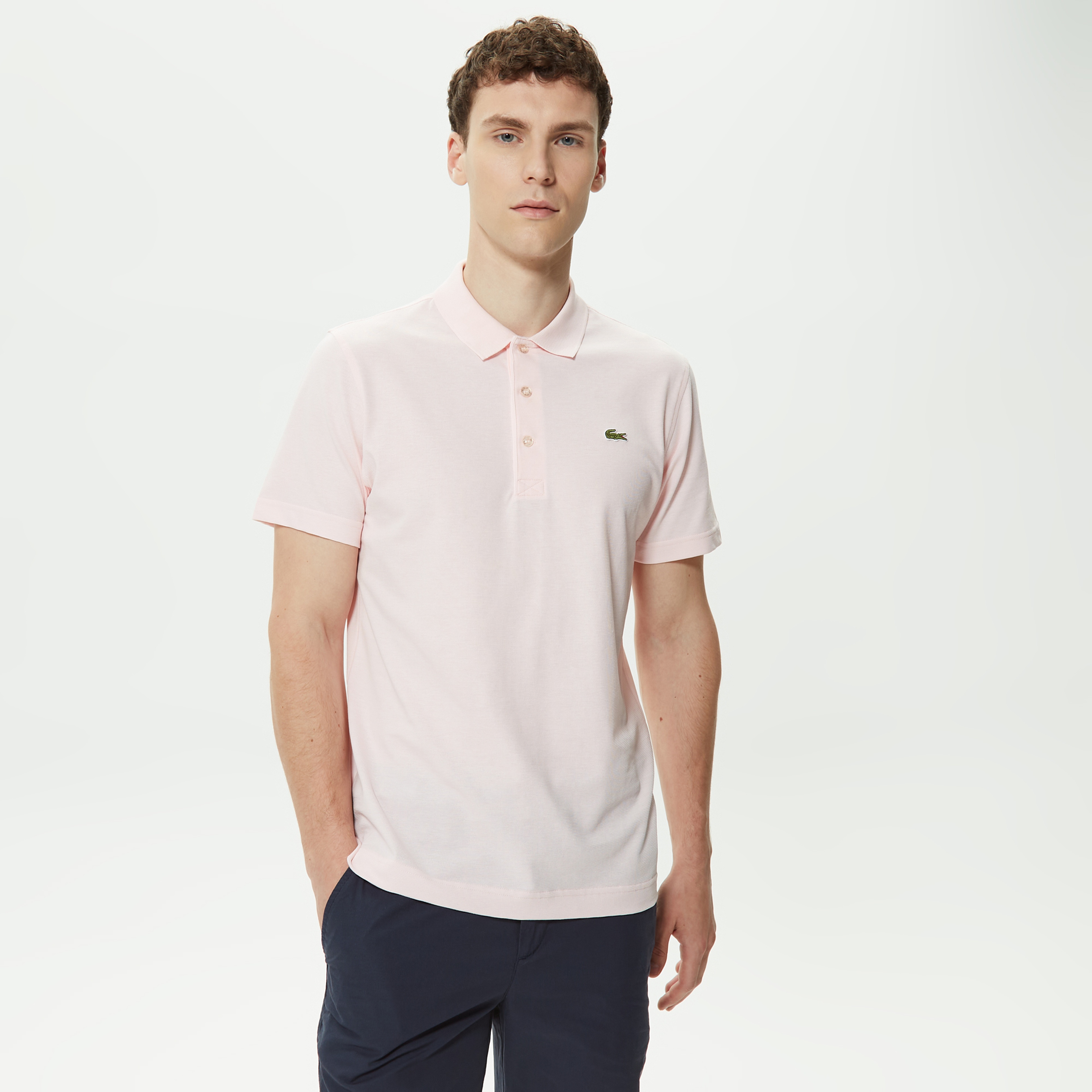 SPORT Erkek Regular Fit Pembe Polo