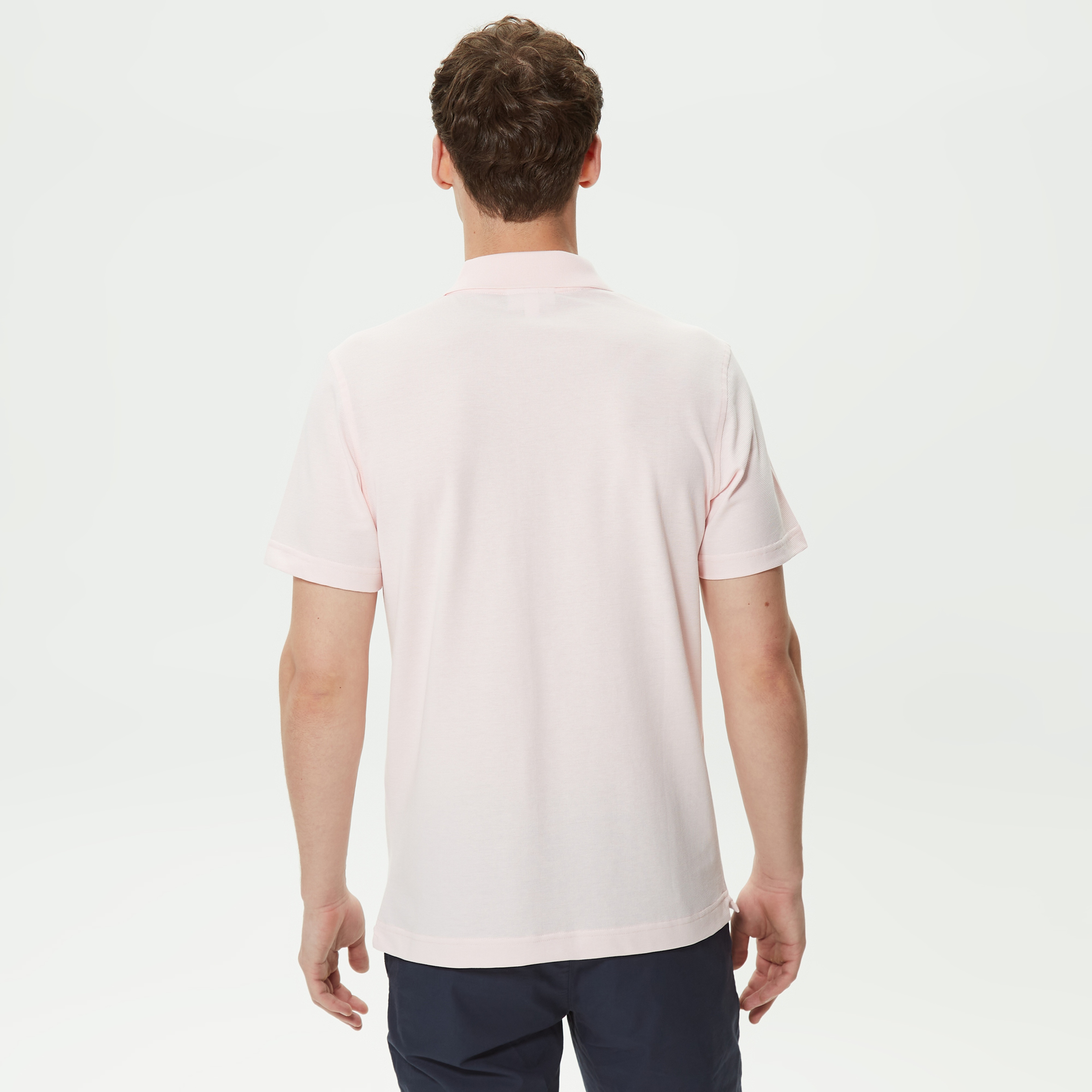 SPORT Erkek Regular Fit Pembe Polo