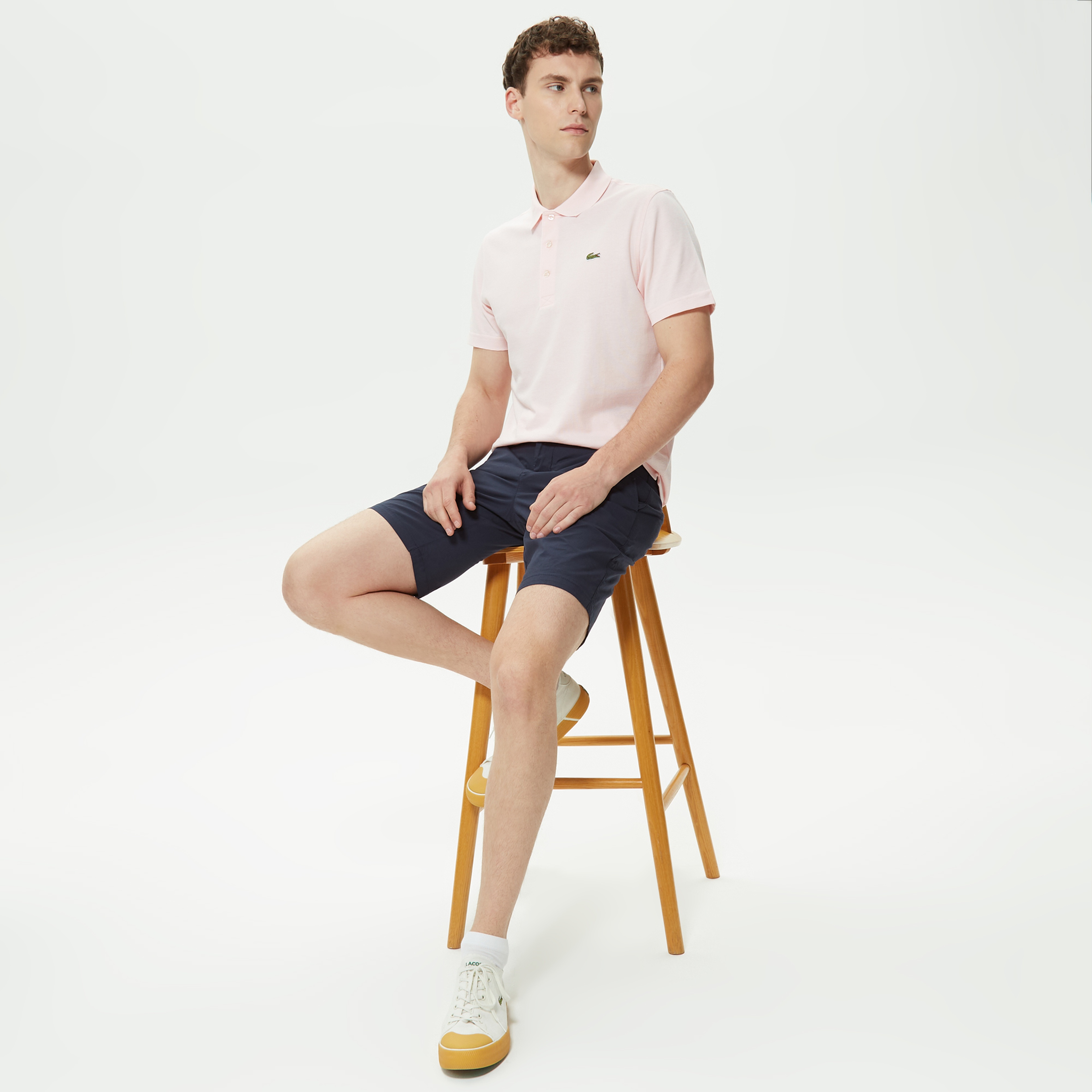 SPORT Erkek Regular Fit Pembe Polo