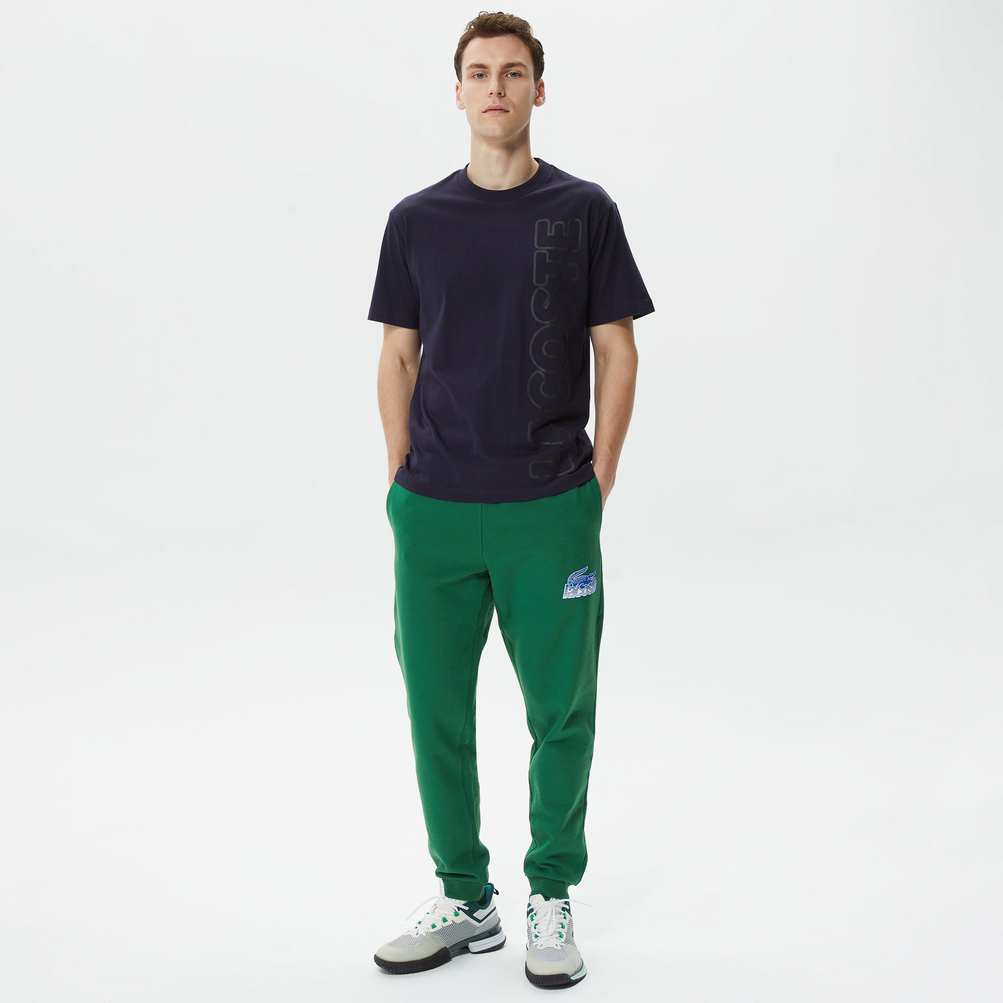 Neo Heritage Erkek Slim Fit Yeşil Eşofman Altı