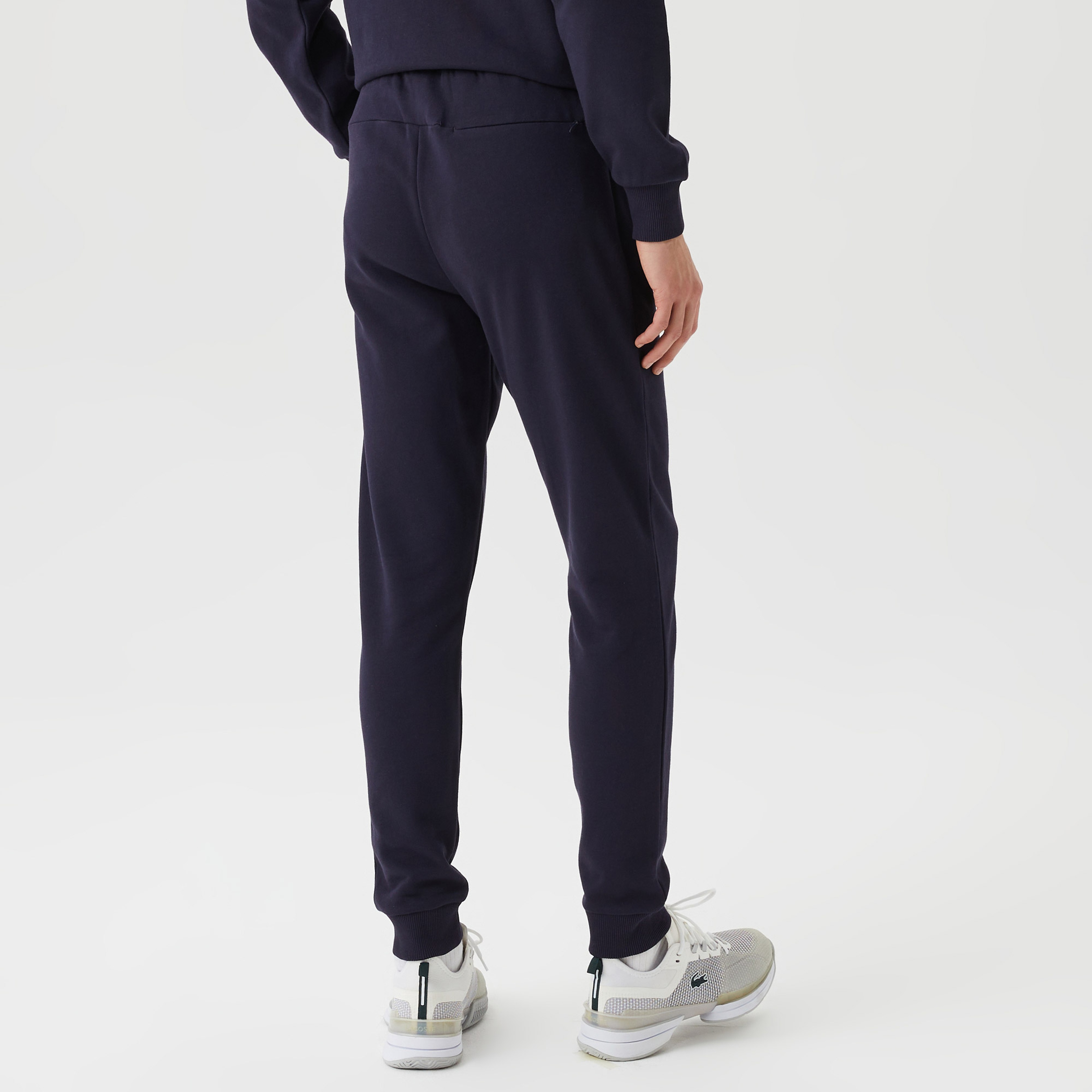 Erkek Slim Fit  Baskılı Lacivert Eşofman Altı