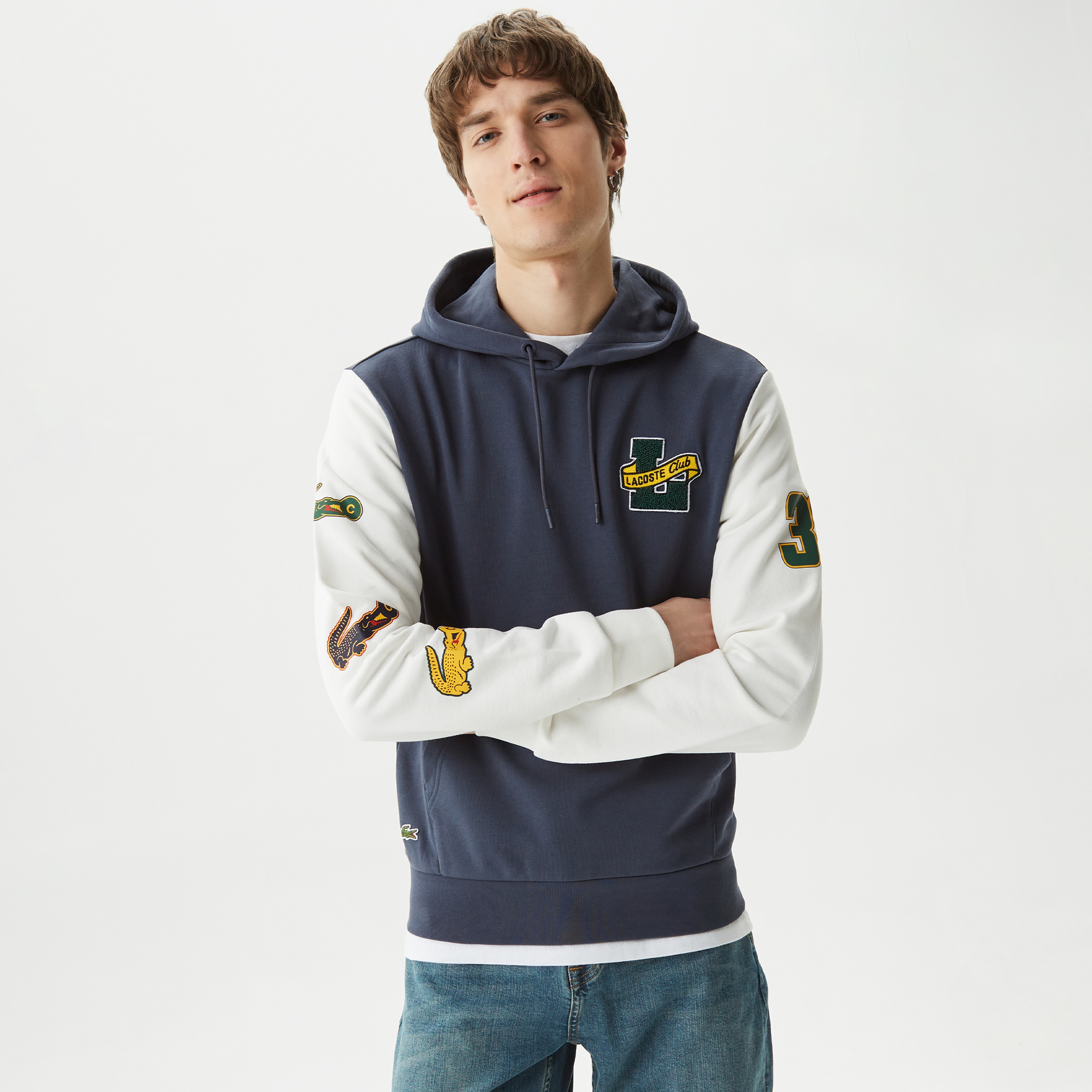 Core Erkek Mavi Sweatshirt