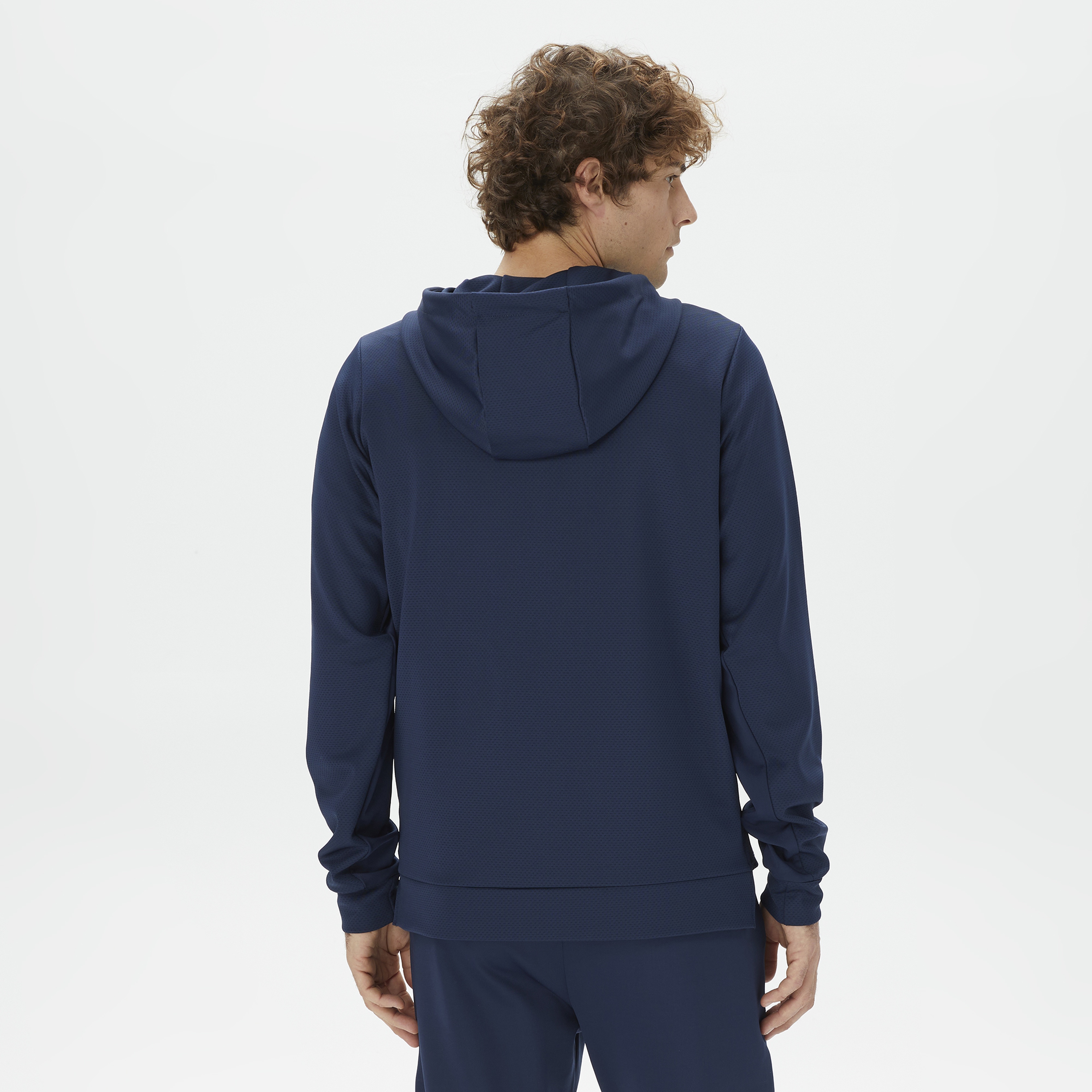 Nautica Erkek Lacivert Standart Fit Kapüşonlu Sweatshirt