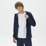 Nautica Erkek Lacivert Standart Fit Kapüşonlu Sweatshirt